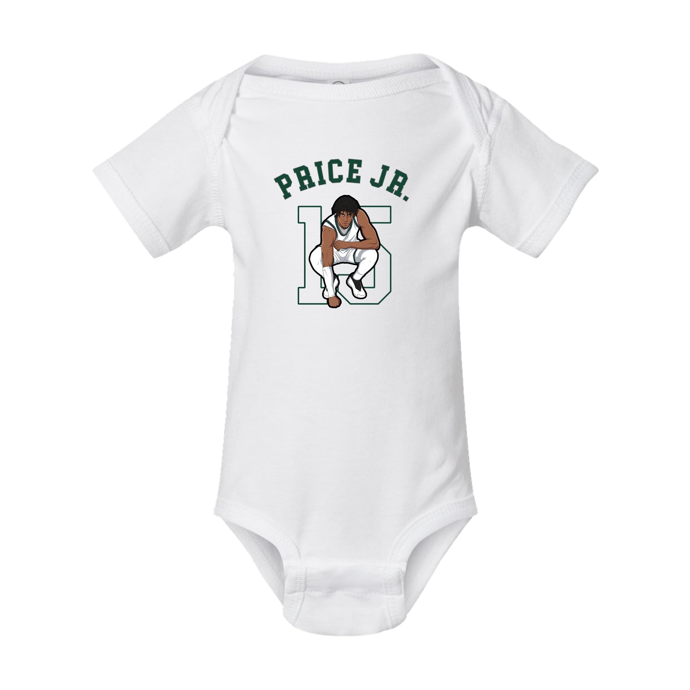 Baby Onesie — Shirsey Arch in White