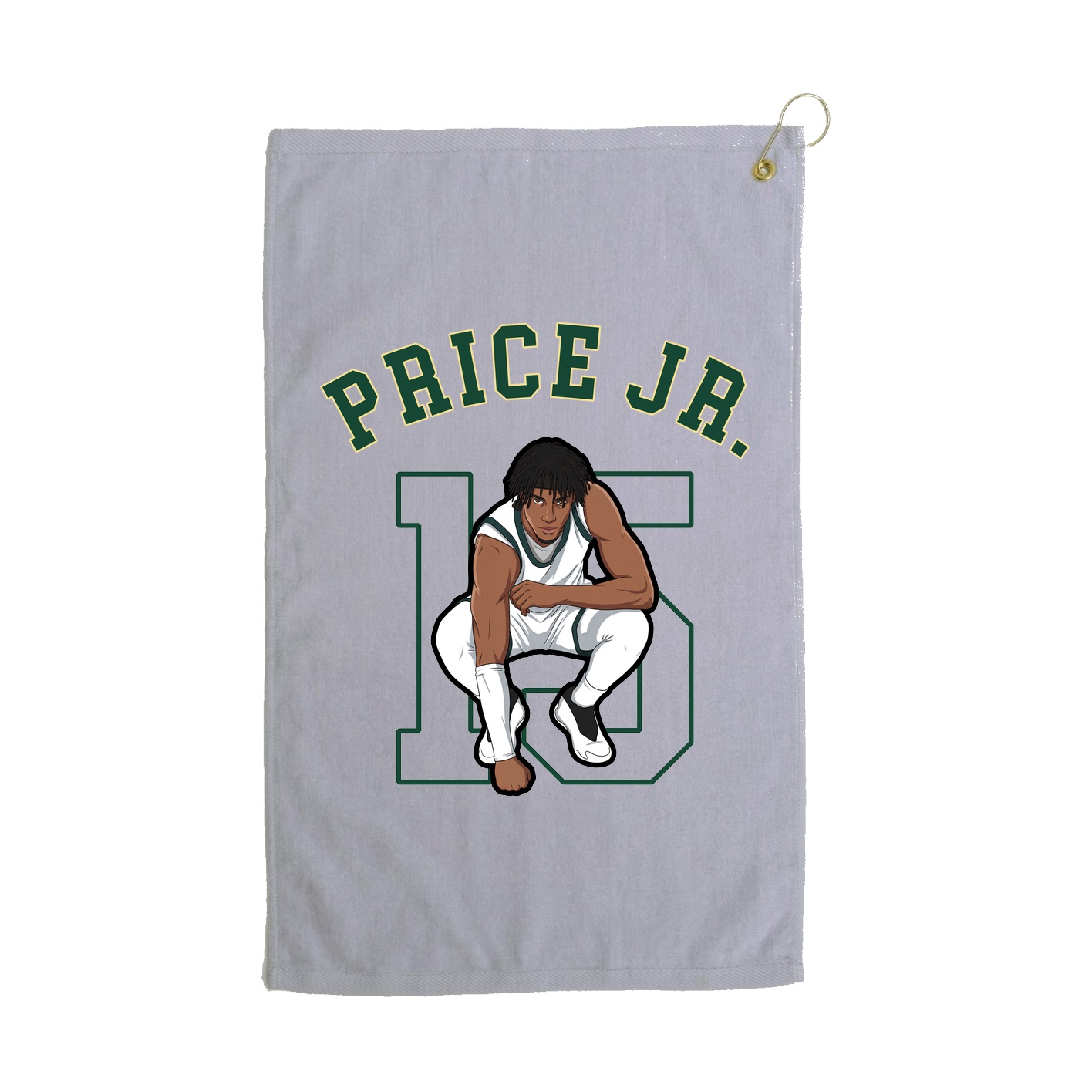 Golf Towel — Shirsey Arch in Grey