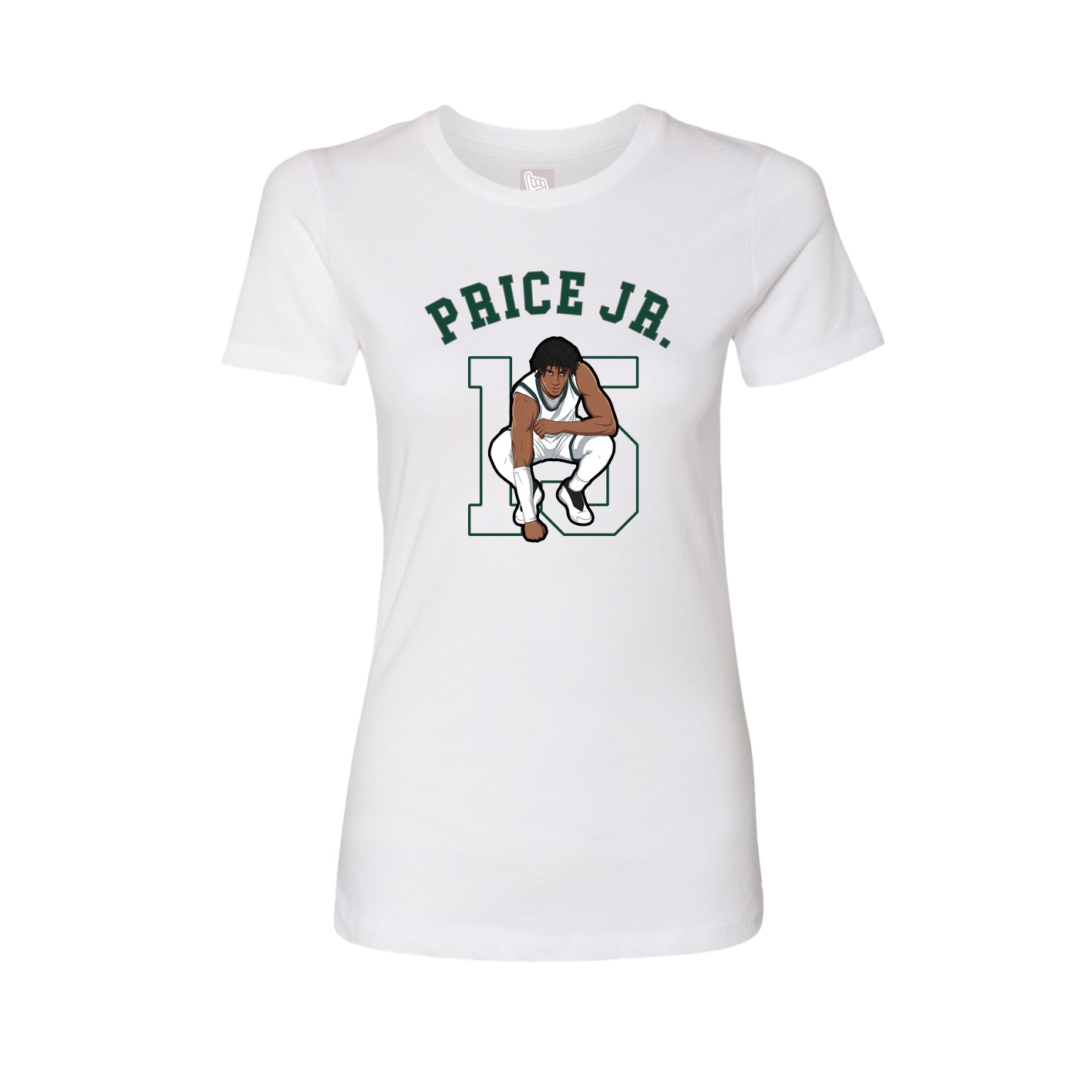 Womens Tee — Shirsey Arch in White
