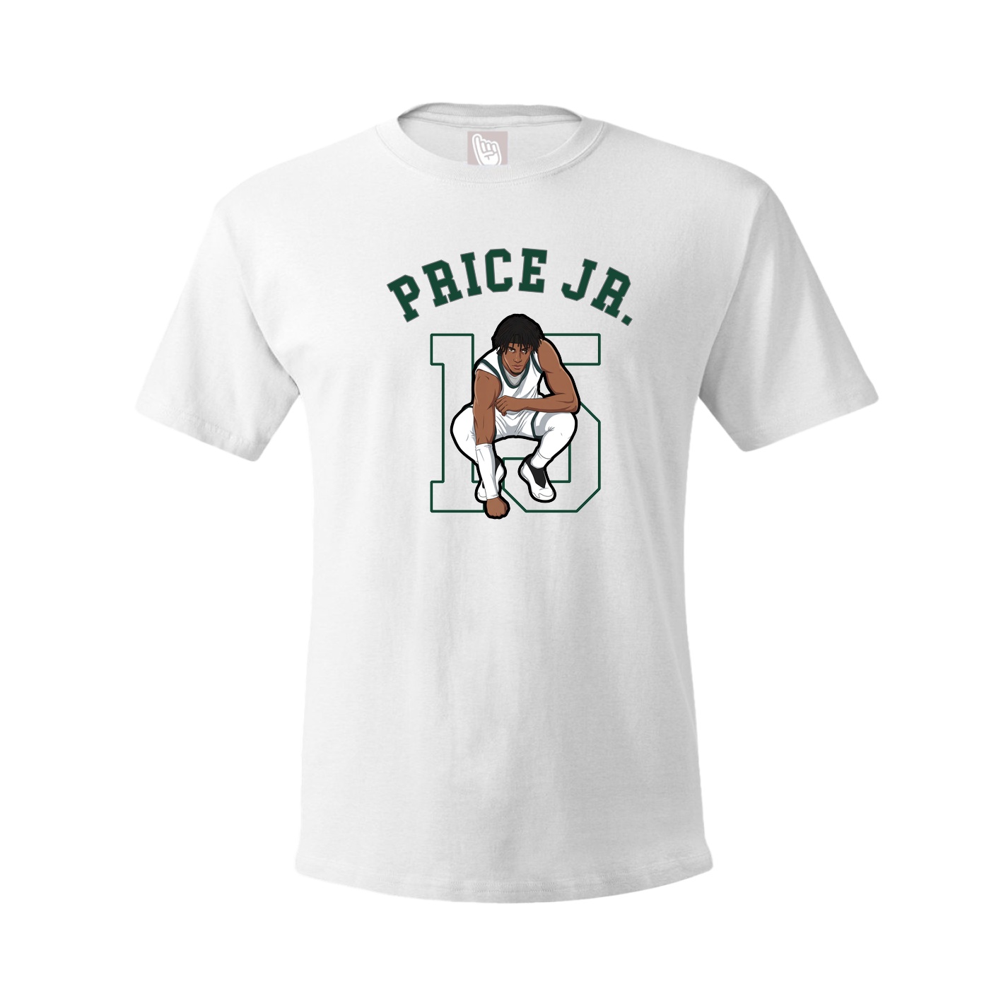 Youth Tee — Shirsey Arch in White