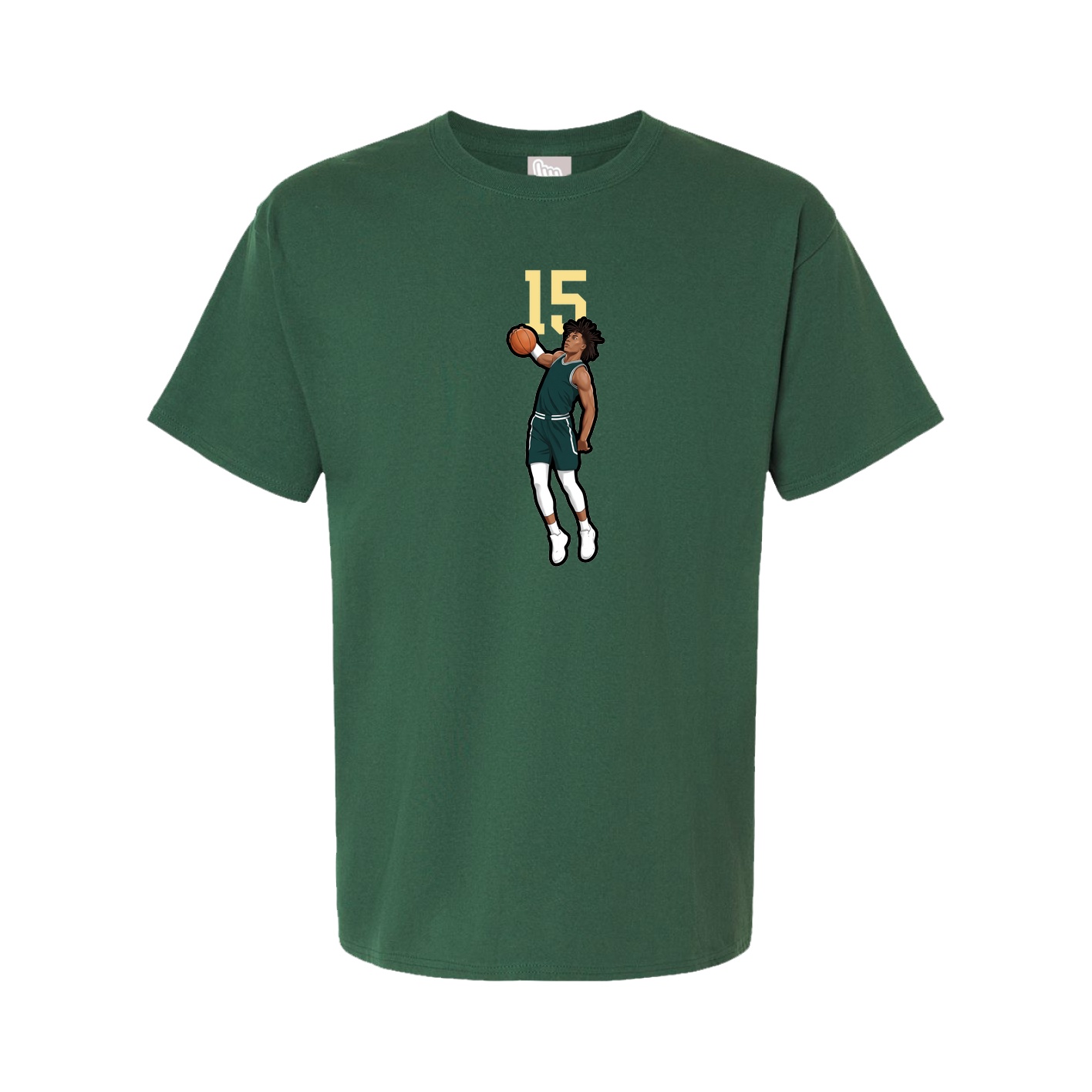 Tee — Number Top in Green