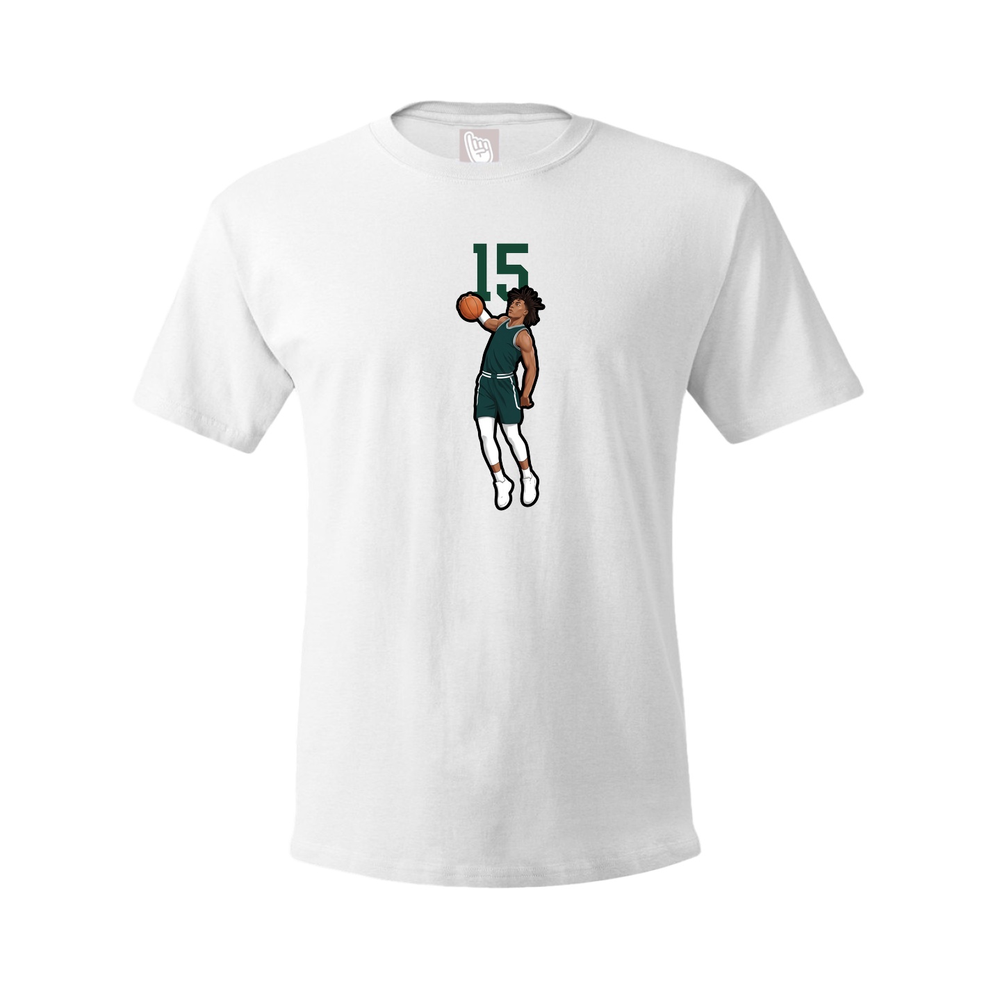 Tee — Number Top in White