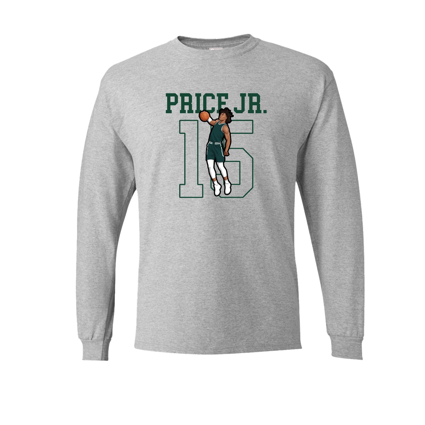 Long Sleeve Tee — Shirsey in Grey