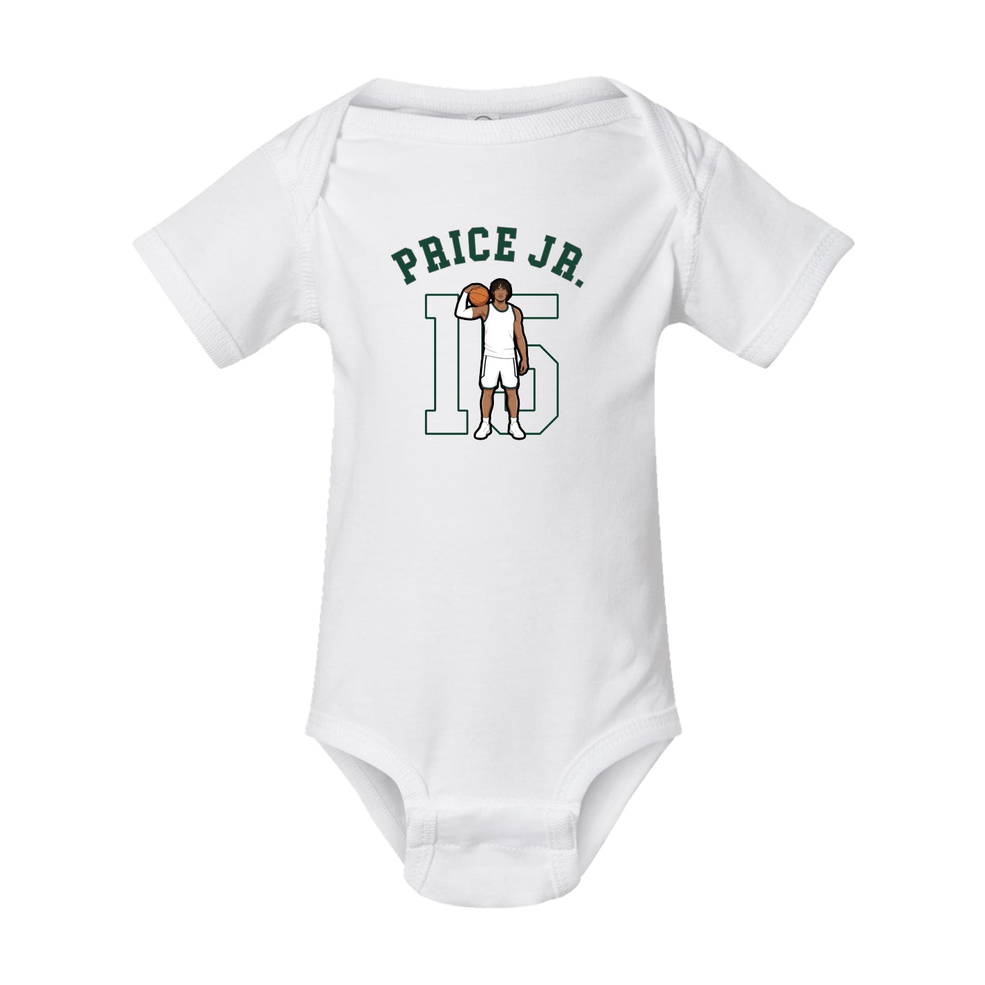 Baby Onesie — Shirsey Arch in White