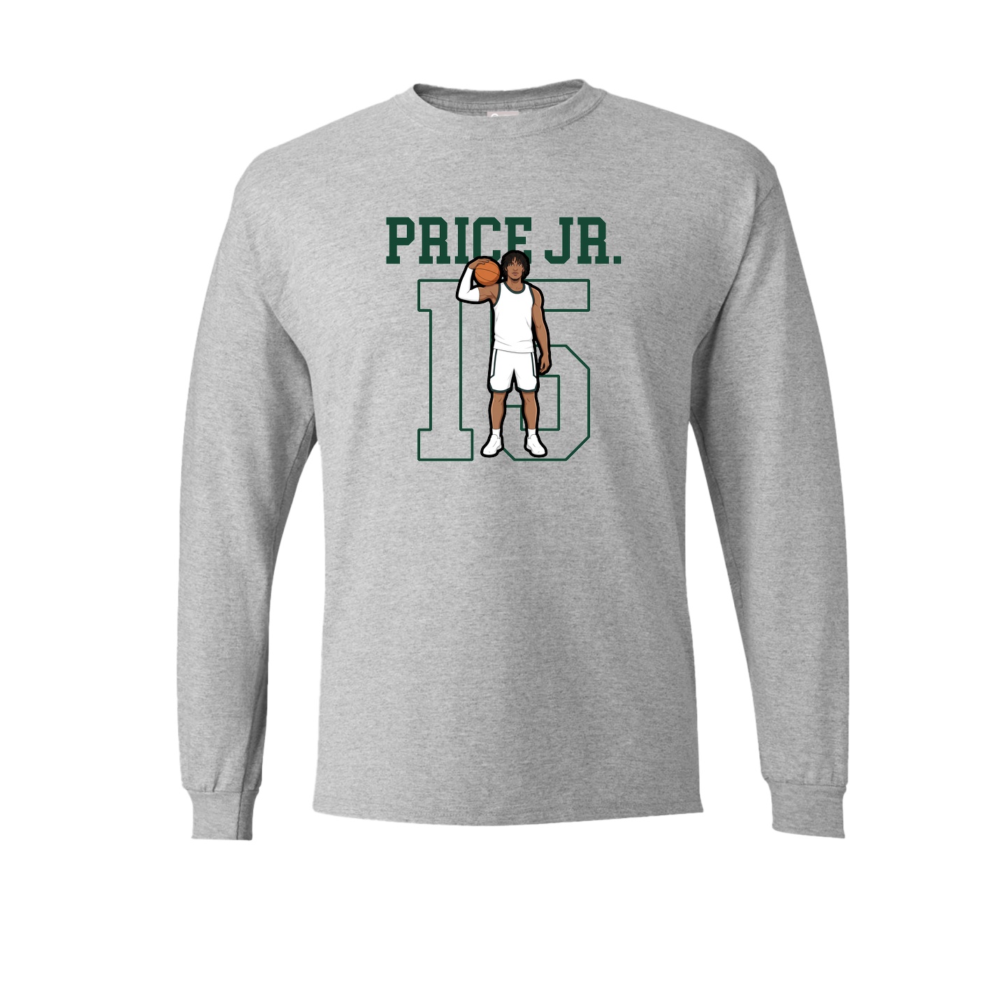 Long Sleeve Tee — Shirsey in Grey