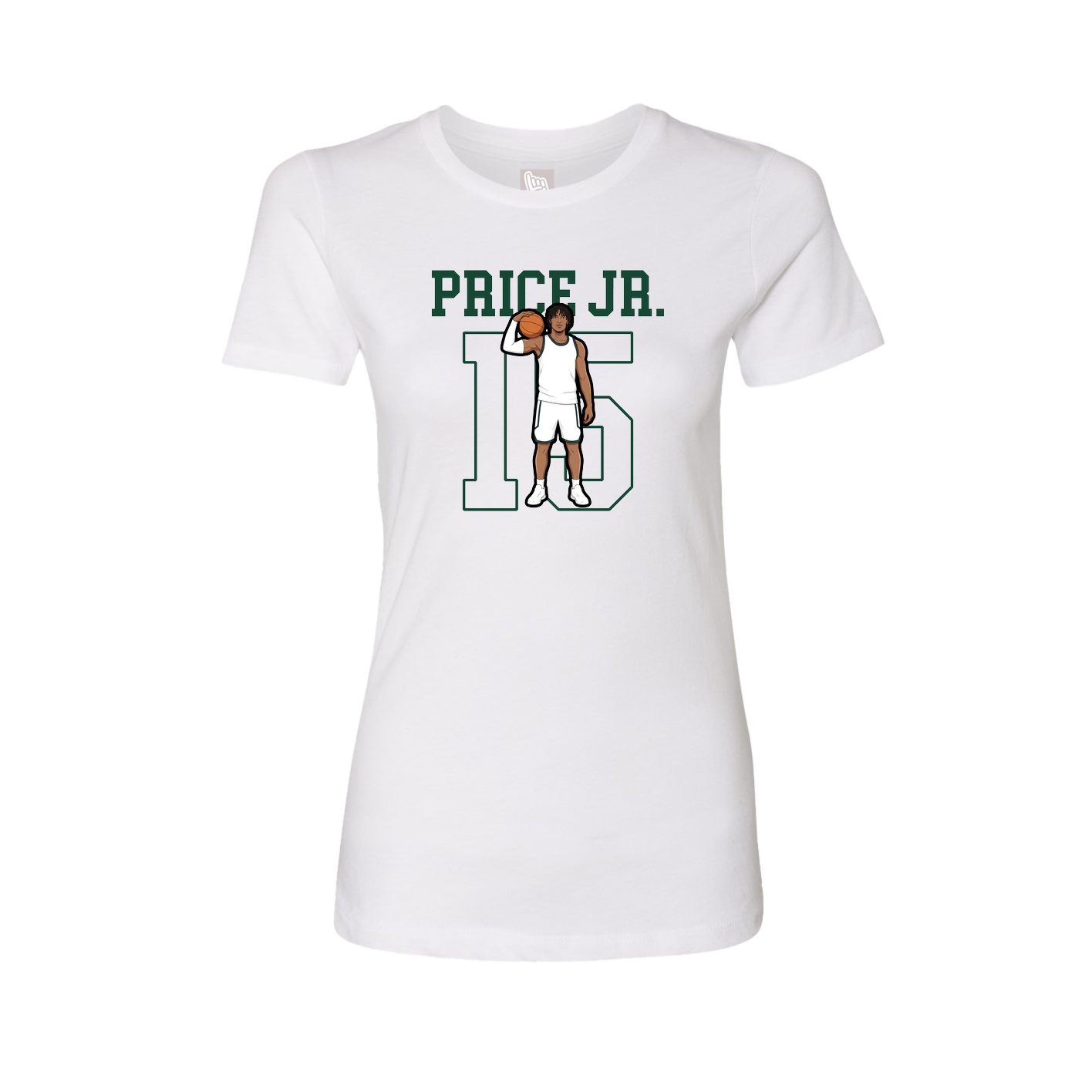 Fitted Women's Tee — Shirsey in White