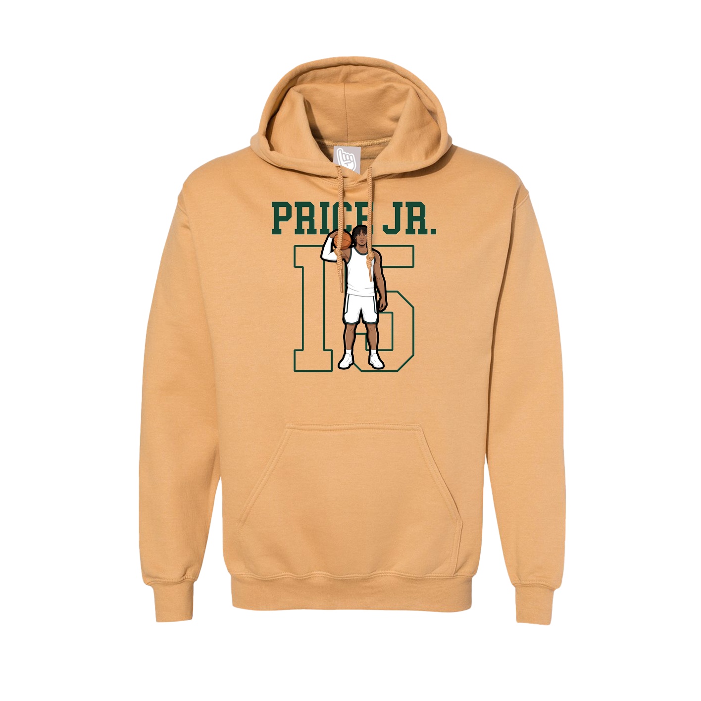 Hoodie — Shirsey in Vegas Gold