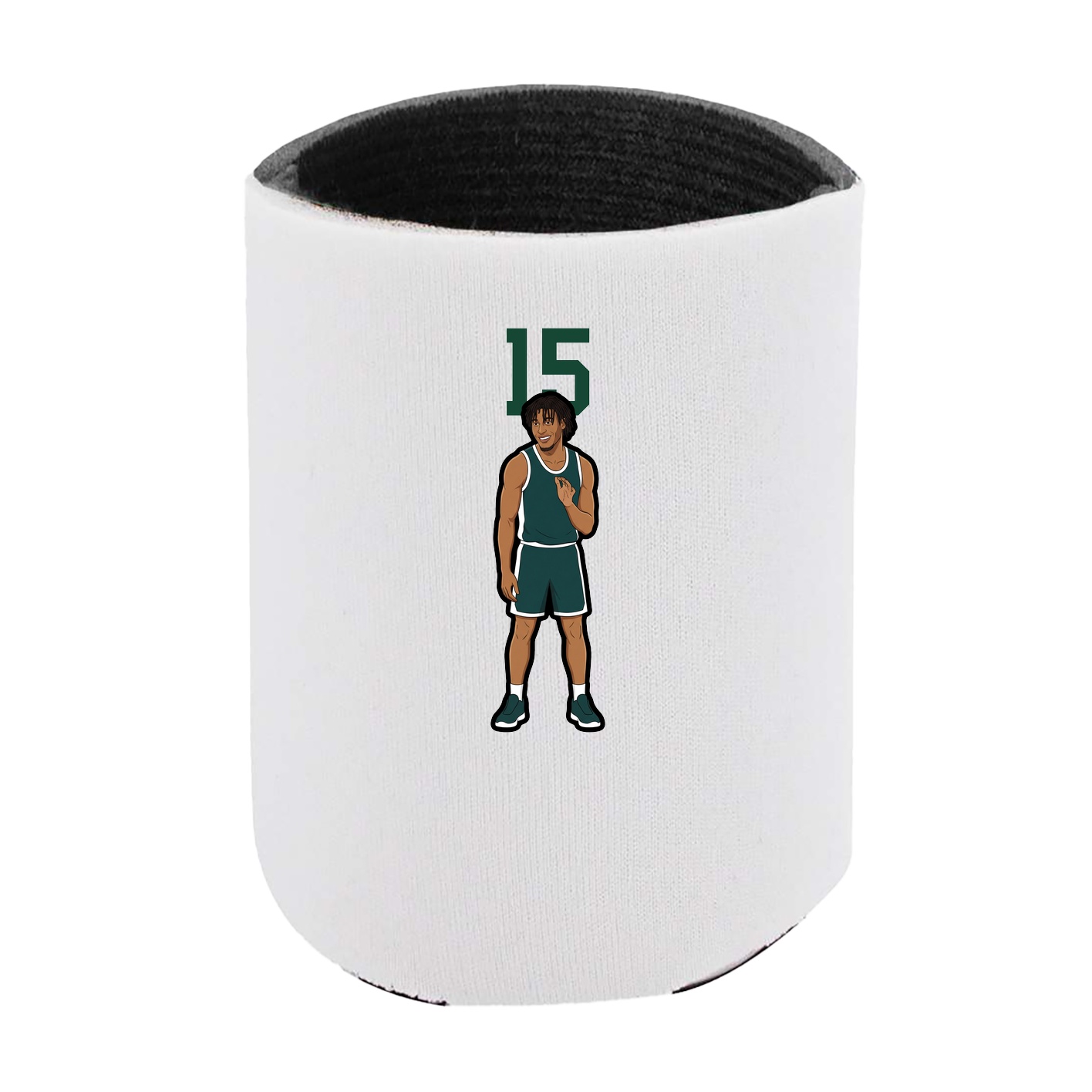 Can Holder — Number Top in White