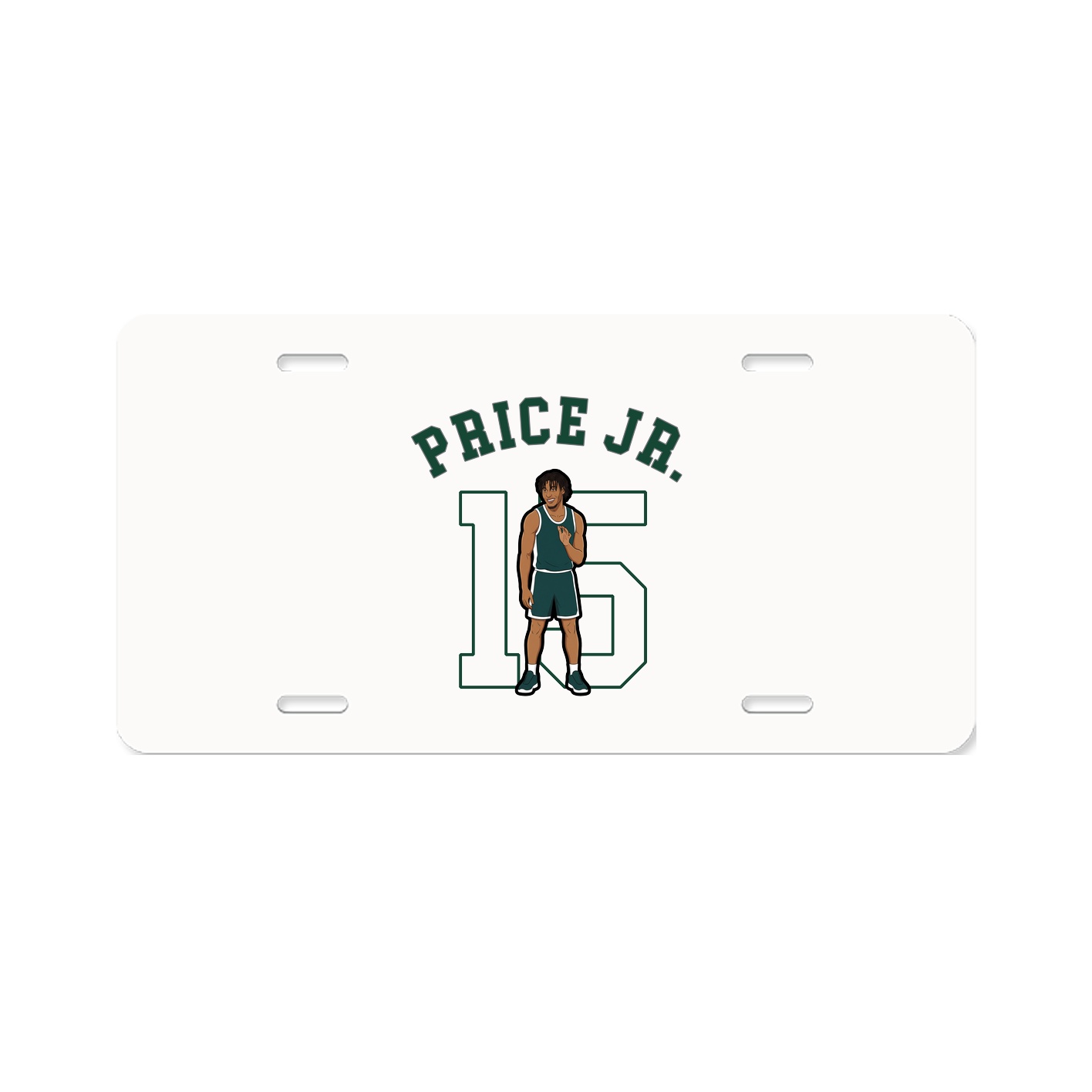 License Plate — Shirsey Arch in Classic