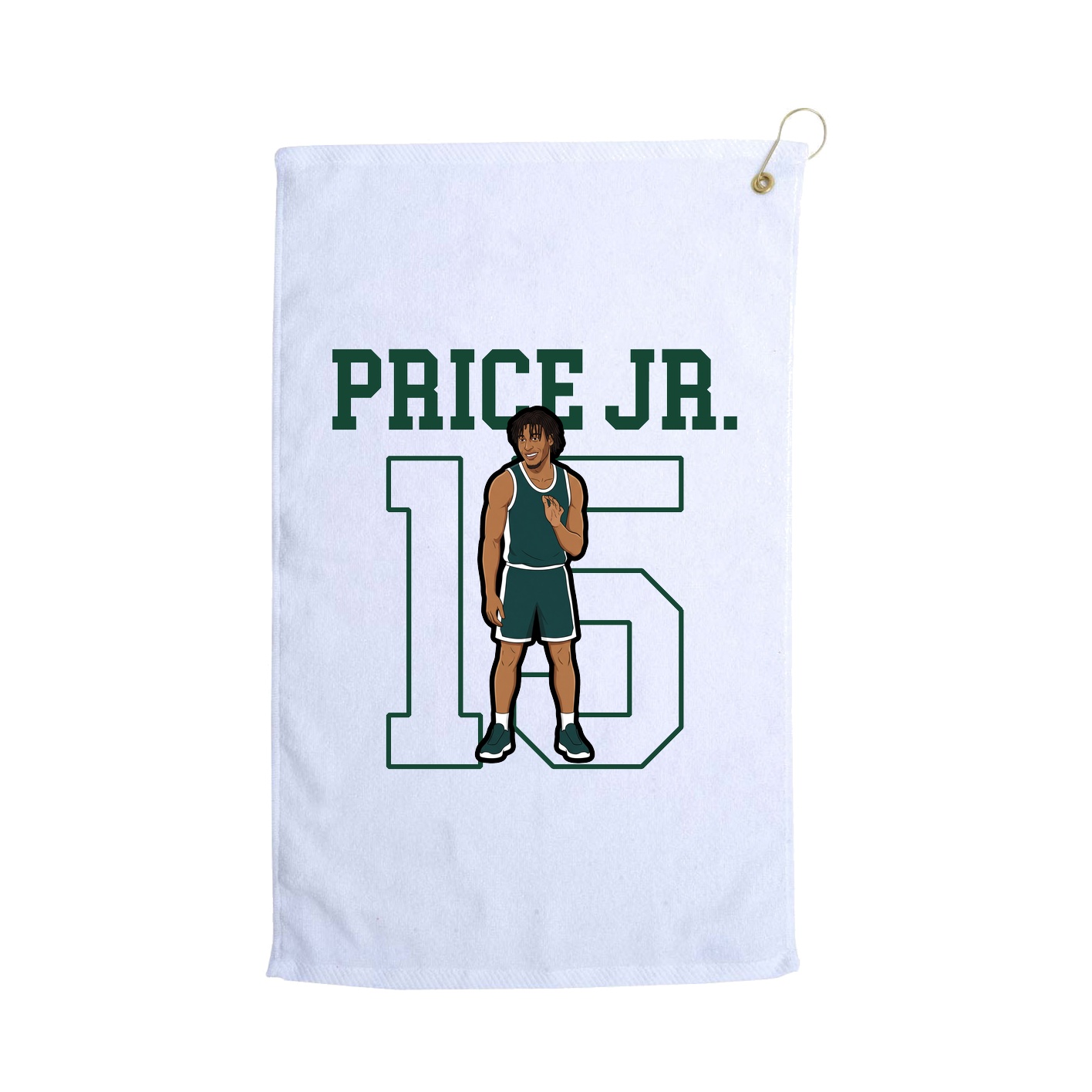 Golf Towel — Shirsey in White