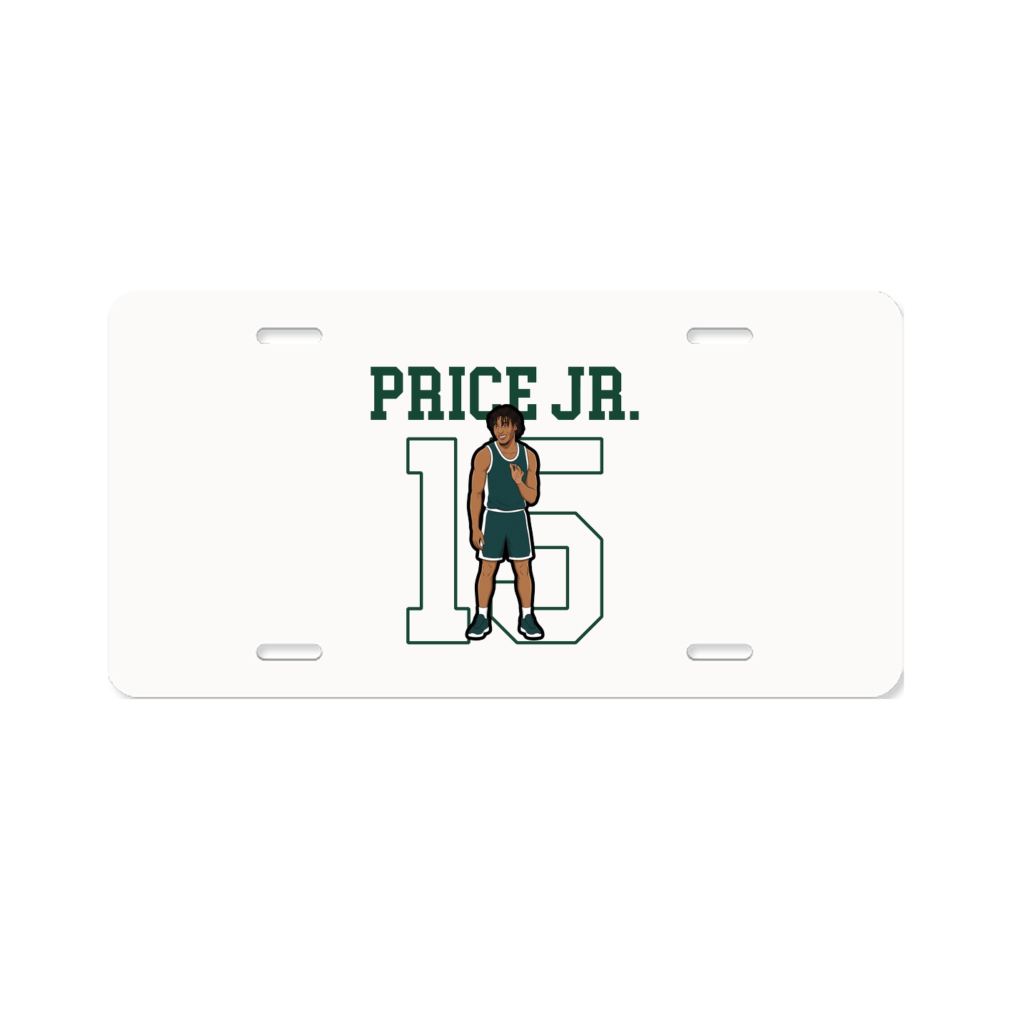 License Plate — Shirsey in Classic