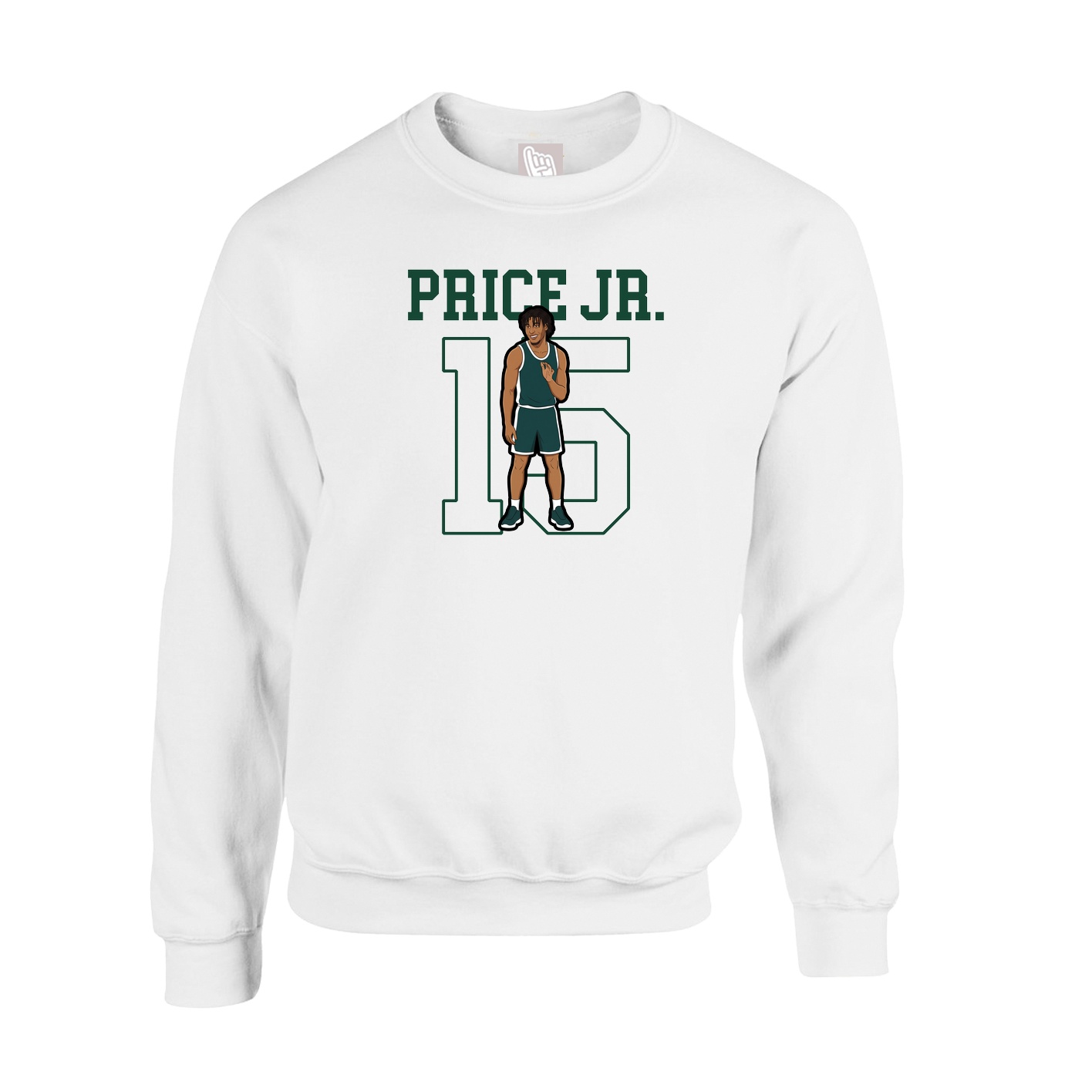 Fleece Crew — Shirsey in White