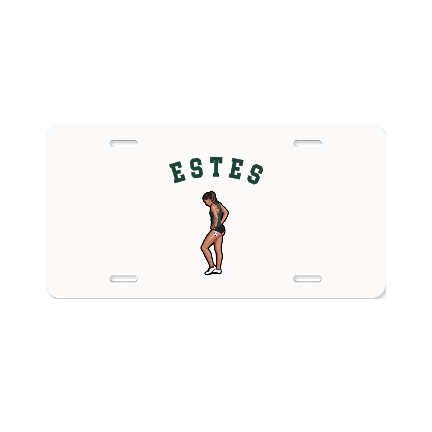 License Plate — Shirsey Arch in Classic
