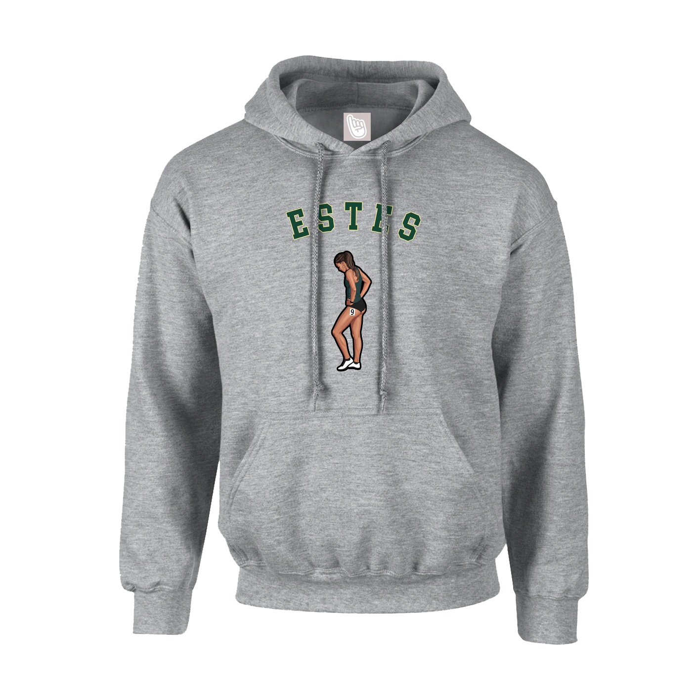 Hoodie — Shirsey Arch in Grey