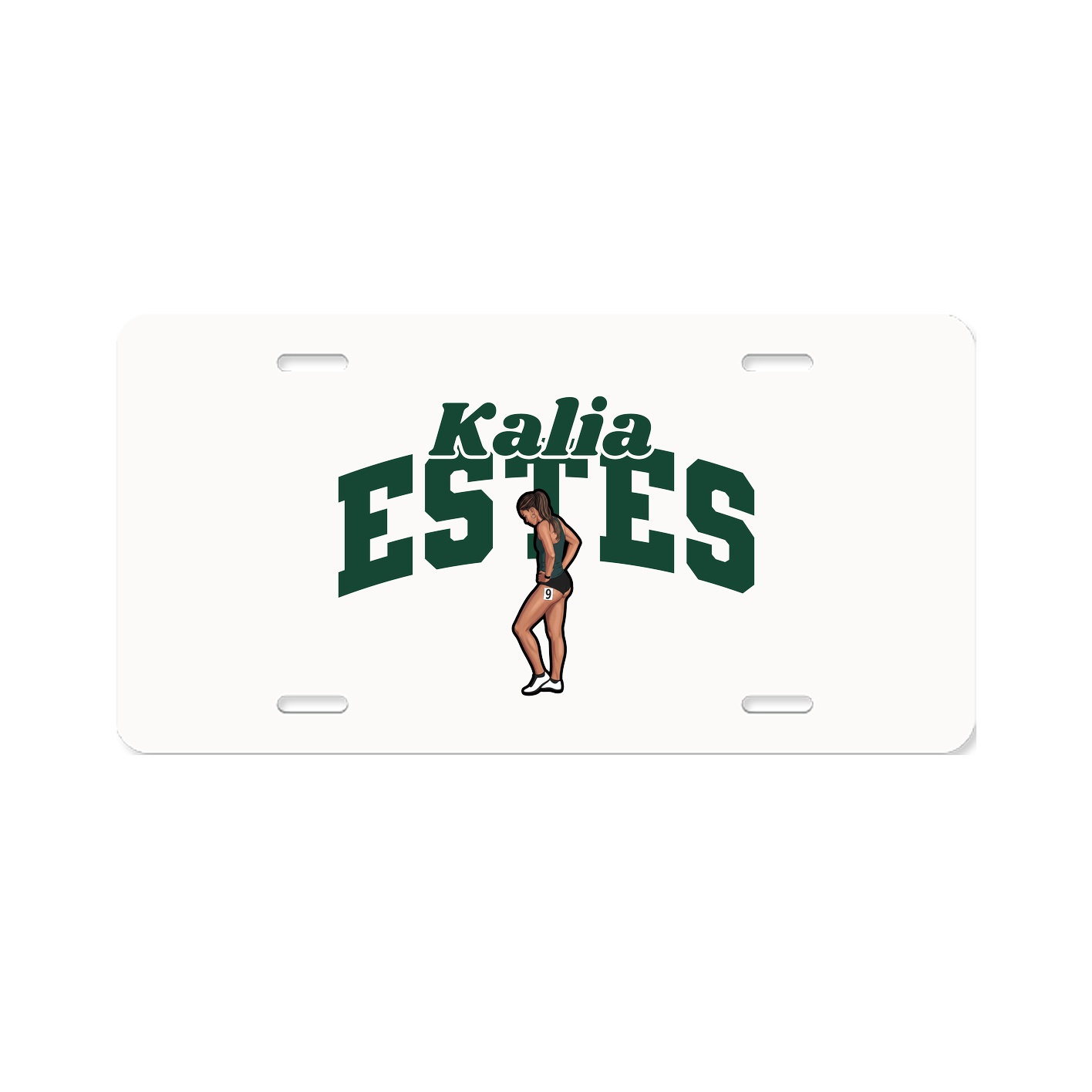 License Plate — Signature Arch in Classic