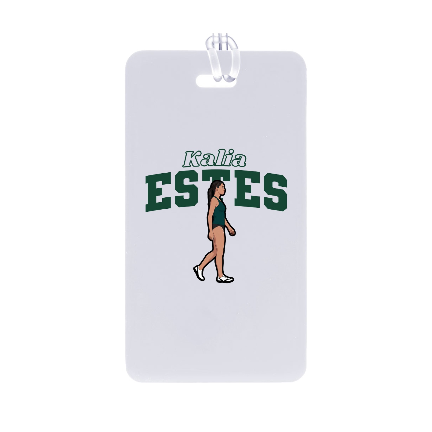 Bag Tag — Name Arch in Classic