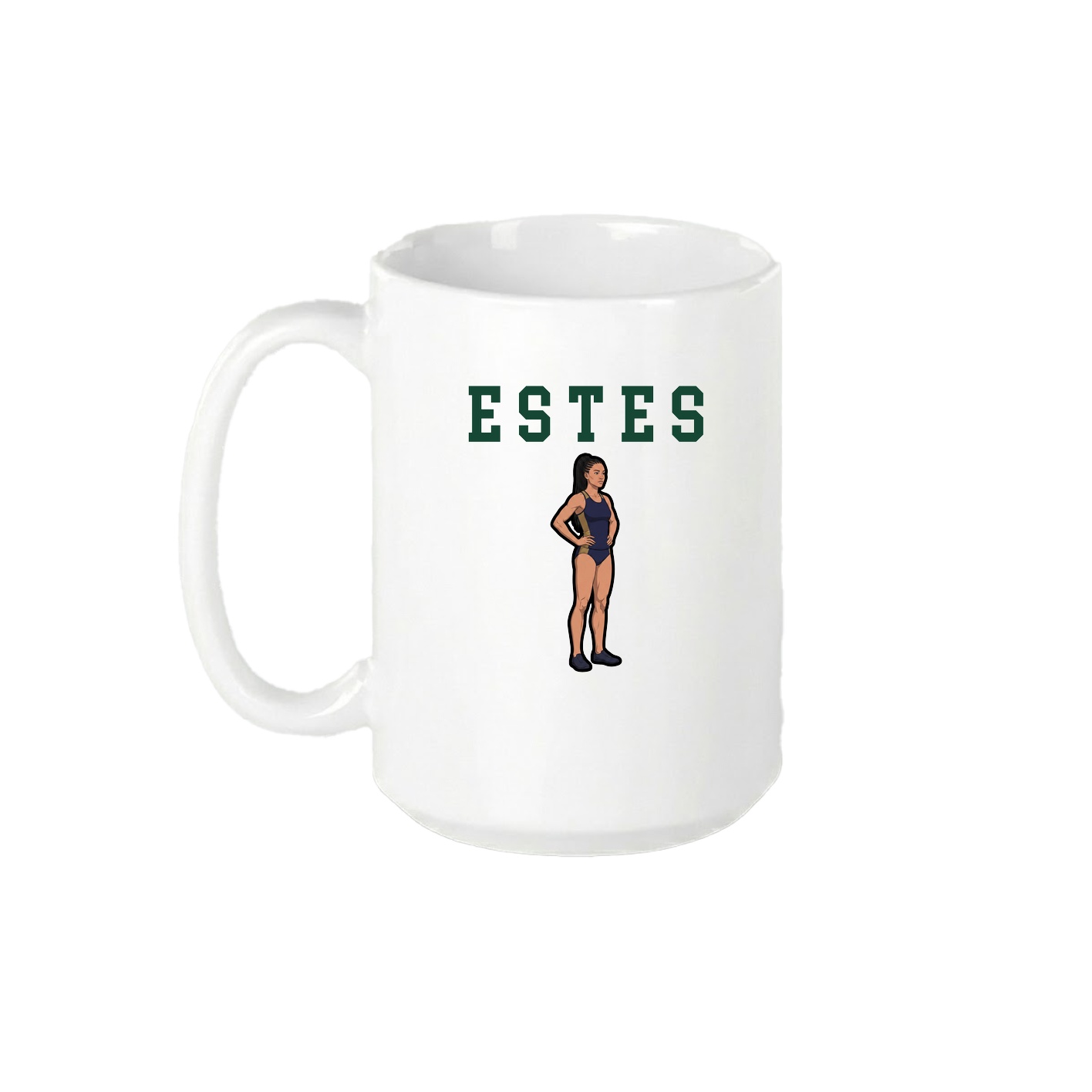 15oz Coffee Mug — Shirsey in White