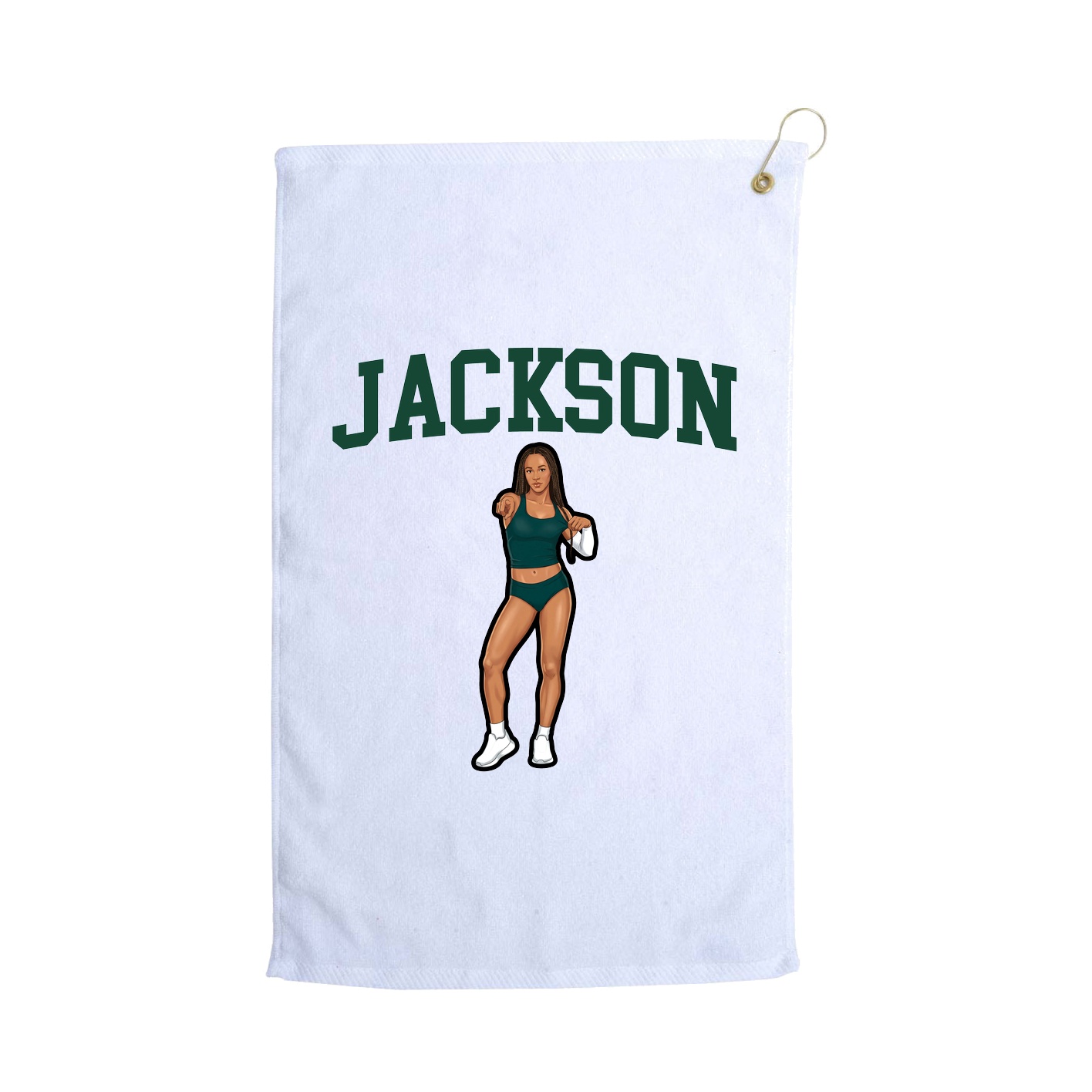 Golf Towel — Shirsey in White