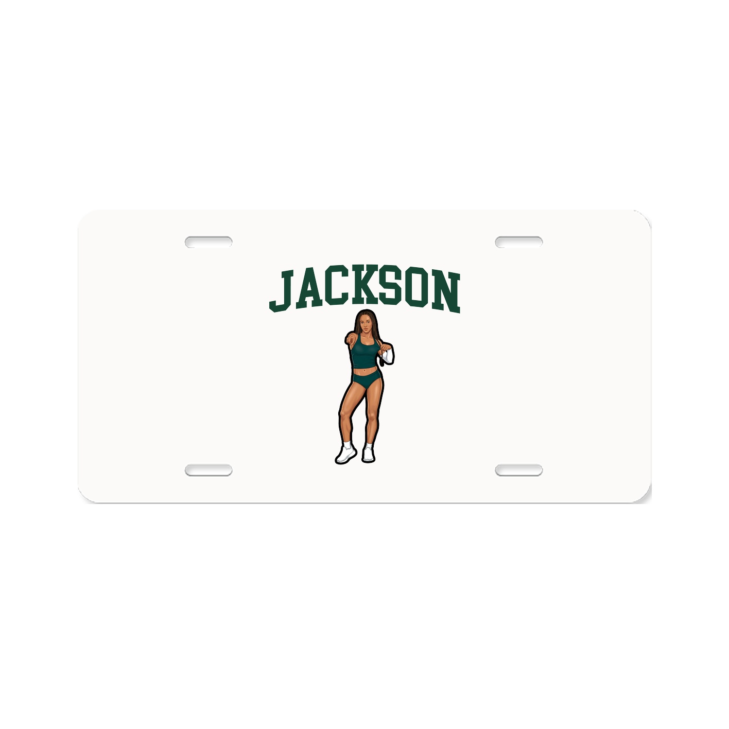 License Plate — Shirsey in Classic