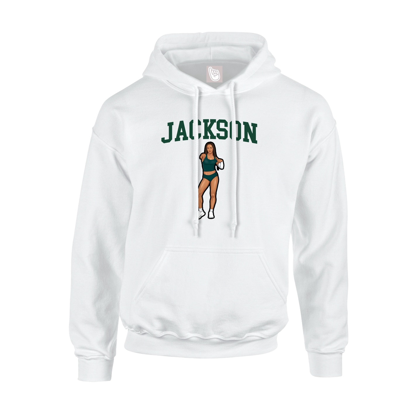 Youth Hoodie — Shirsey in White