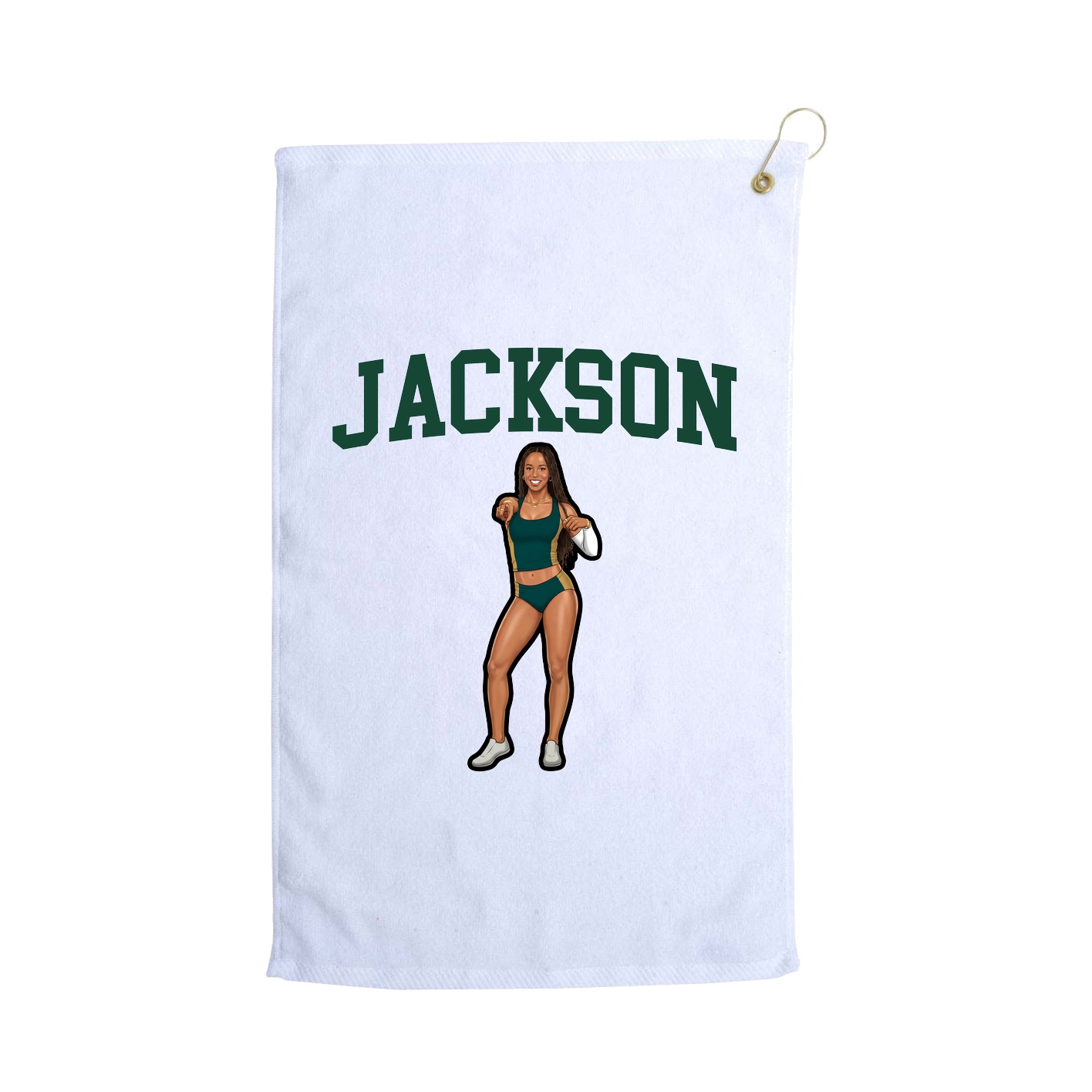 Golf Towel — Shirsey in White