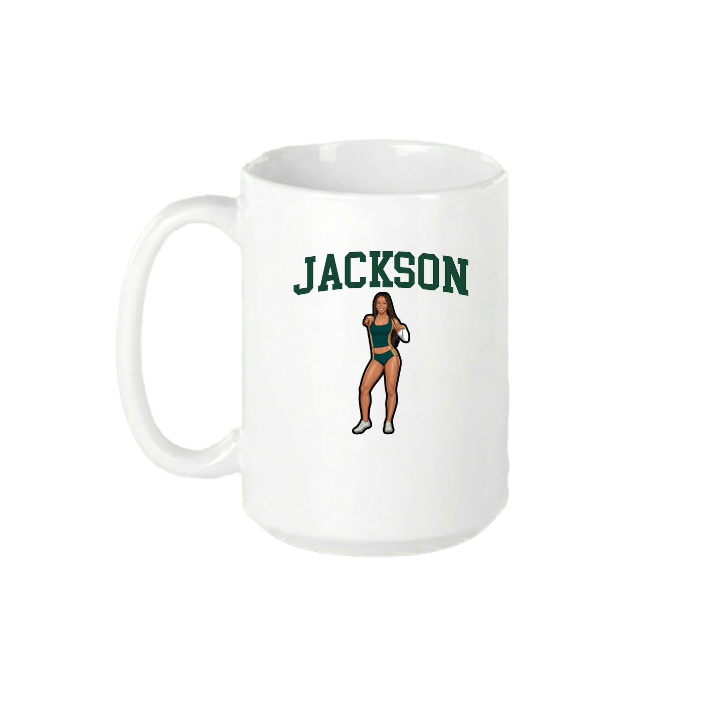 15oz Coffee Mug — Shirsey in White