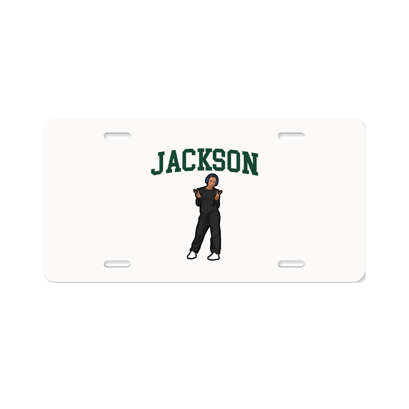 License Plate — Shirsey in Classic