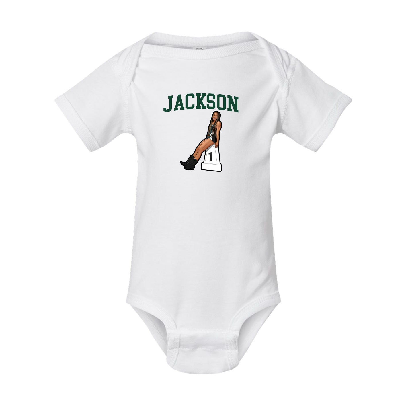 Baby Onesie — Shirsey in White