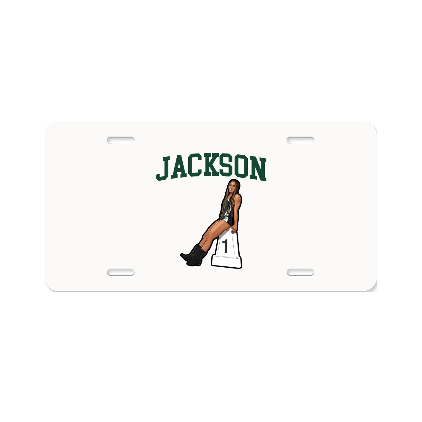 License Plate — Shirsey in Classic