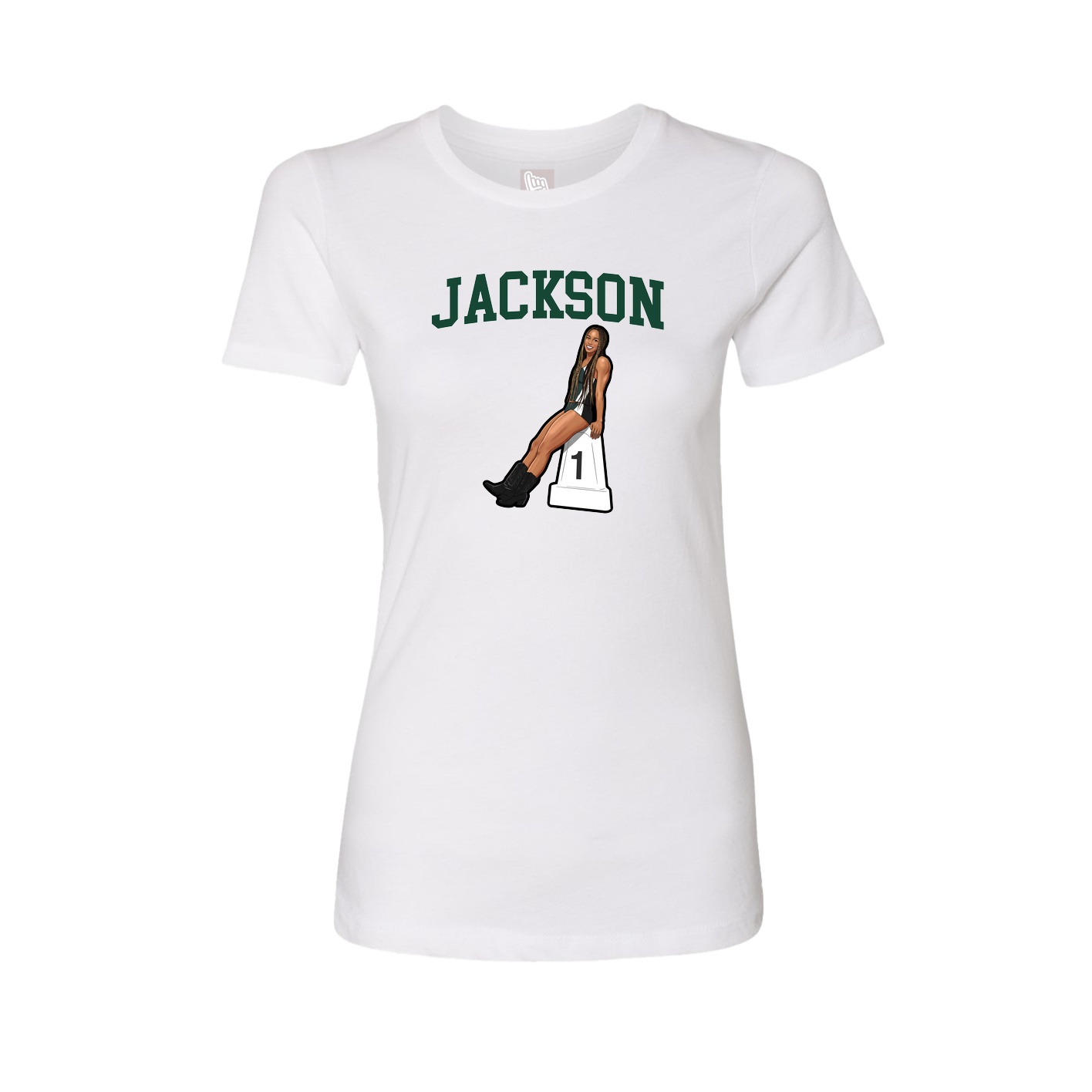 Fitted Women's Tee — Shirsey in White
