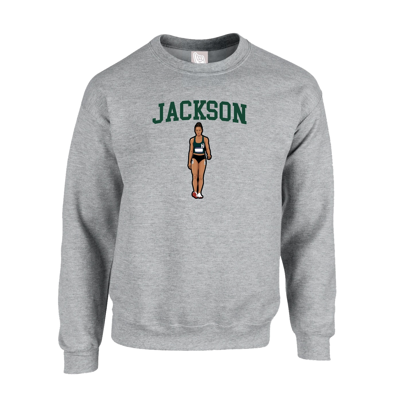Fleece Crew — Shirsey in Grey