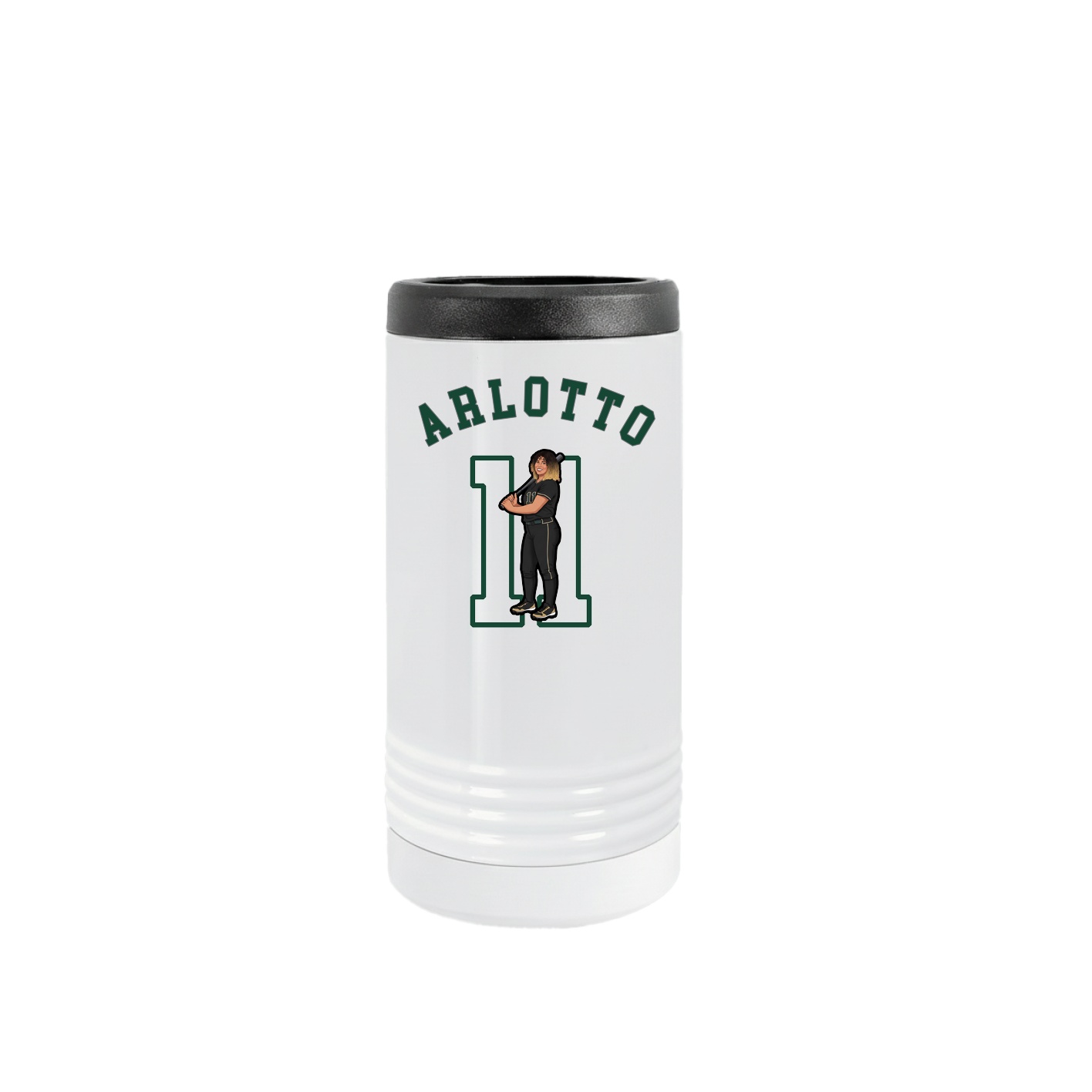 Slim Beverage Holder — Shirsey Arch in White