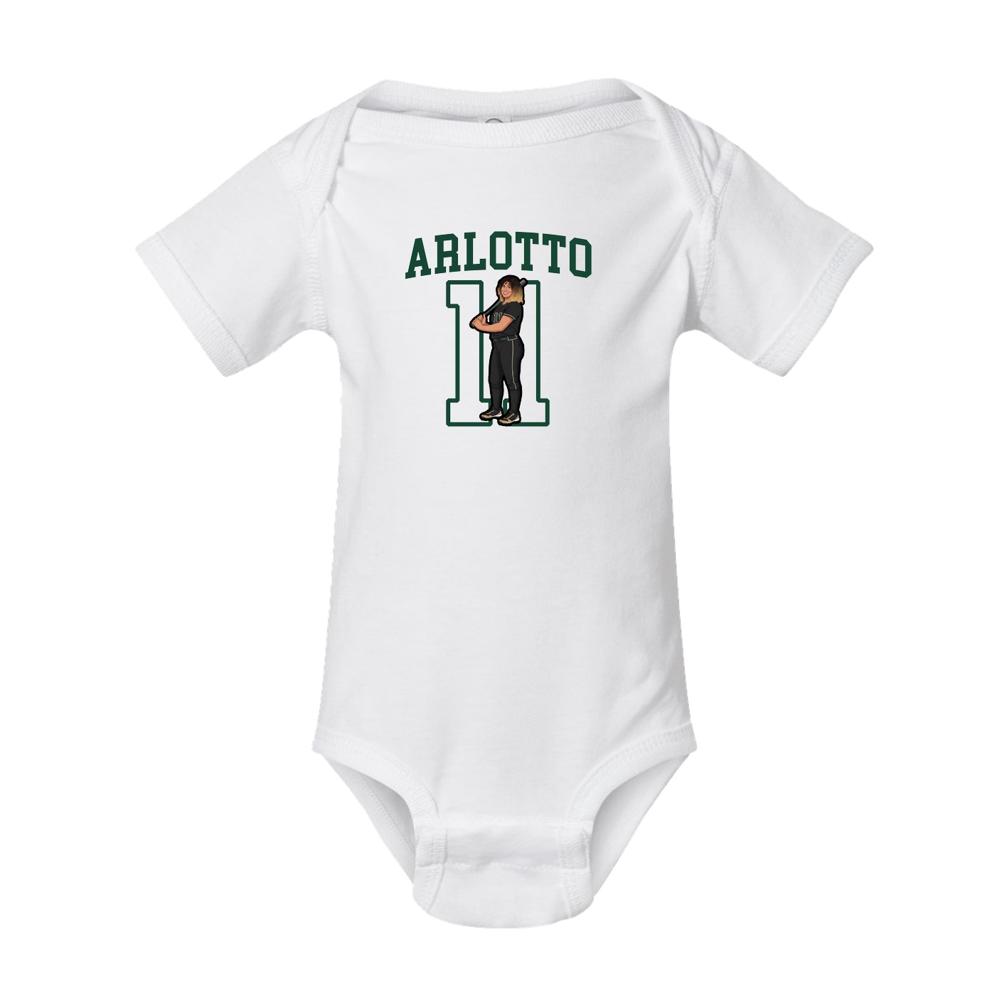 Baby Onesie — Shirsey in White