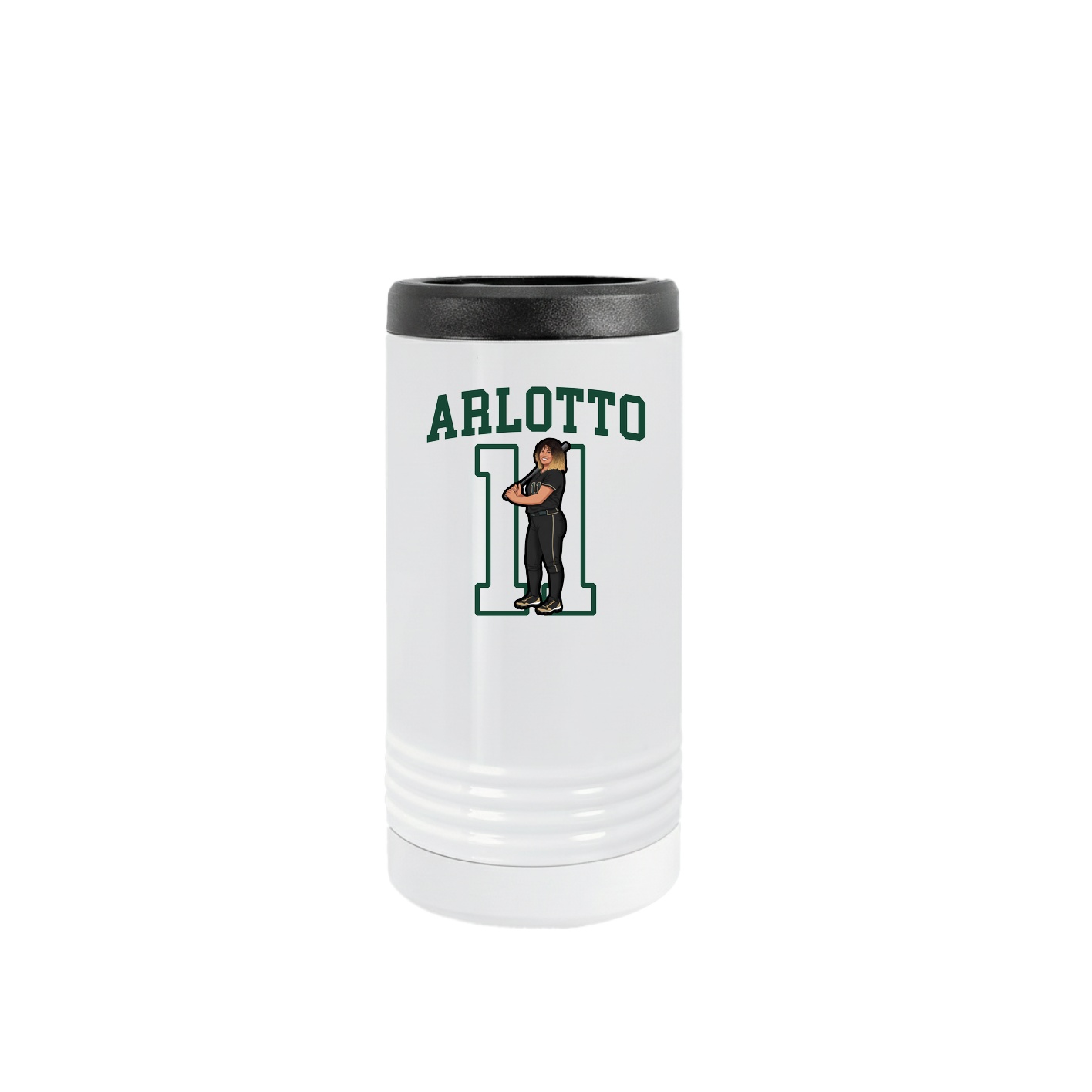 Slim Beverage Holder — Shirsey in White