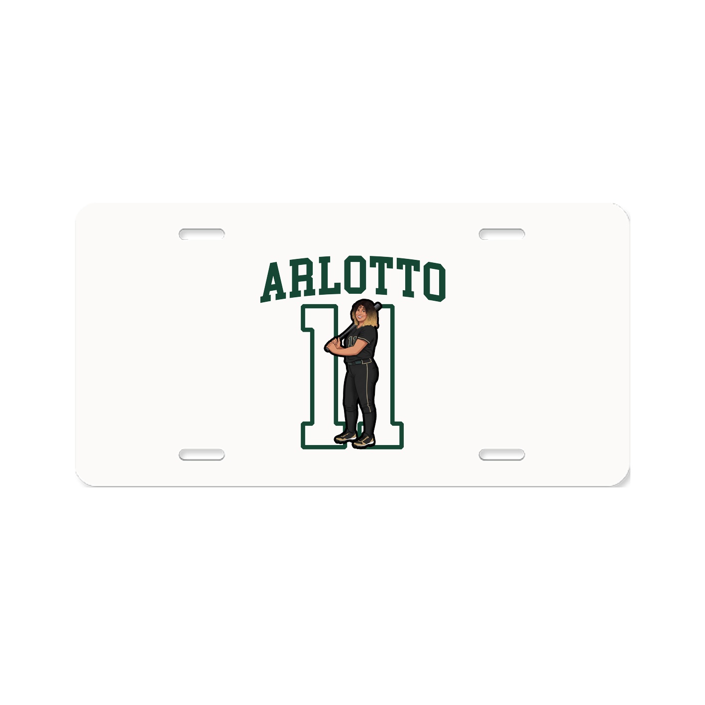 Aluminum License Plate