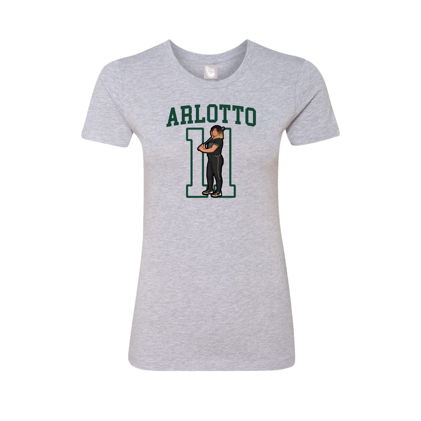 Womens Tee — Shirsey in Grey