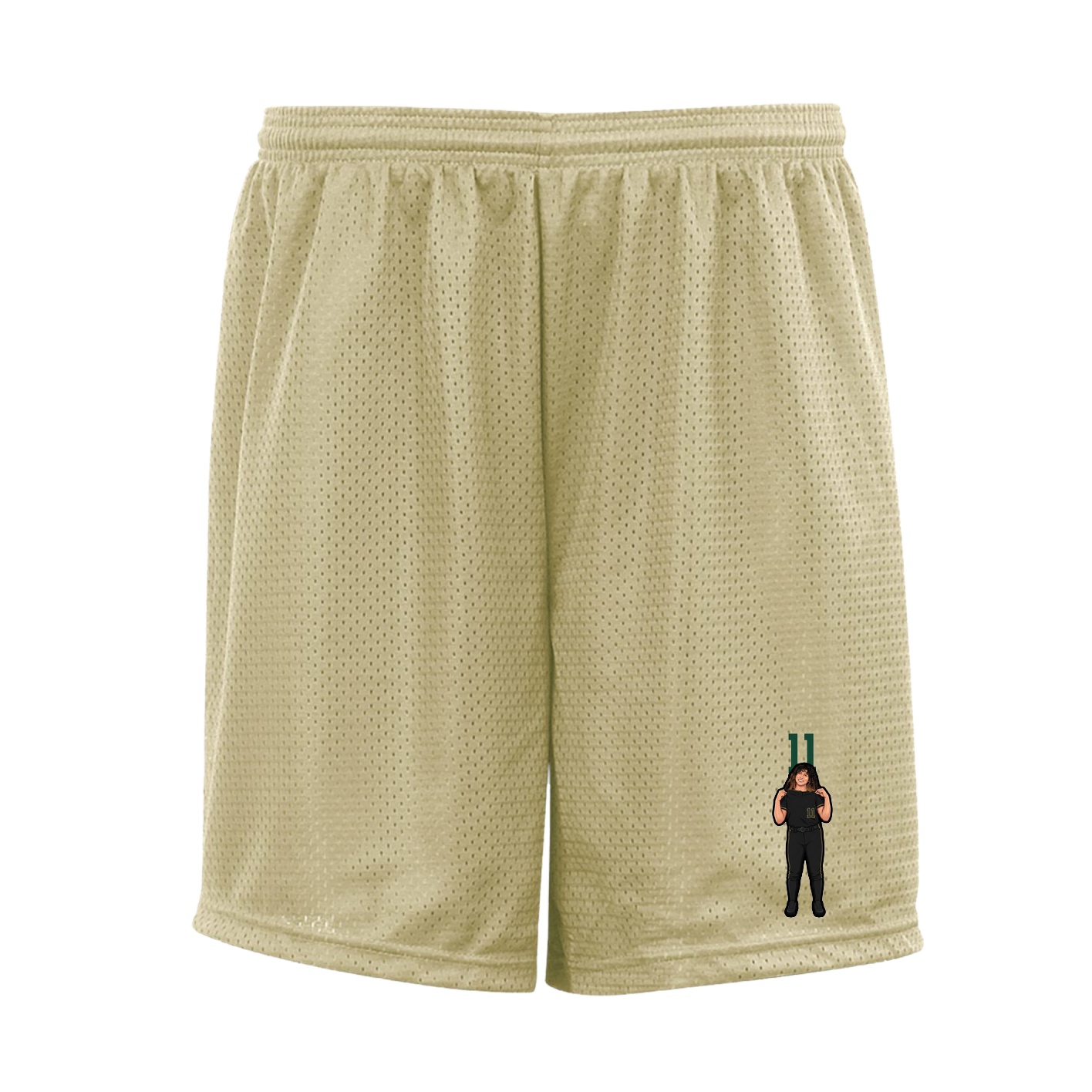 Shorts — Number Top in Vegas Gold