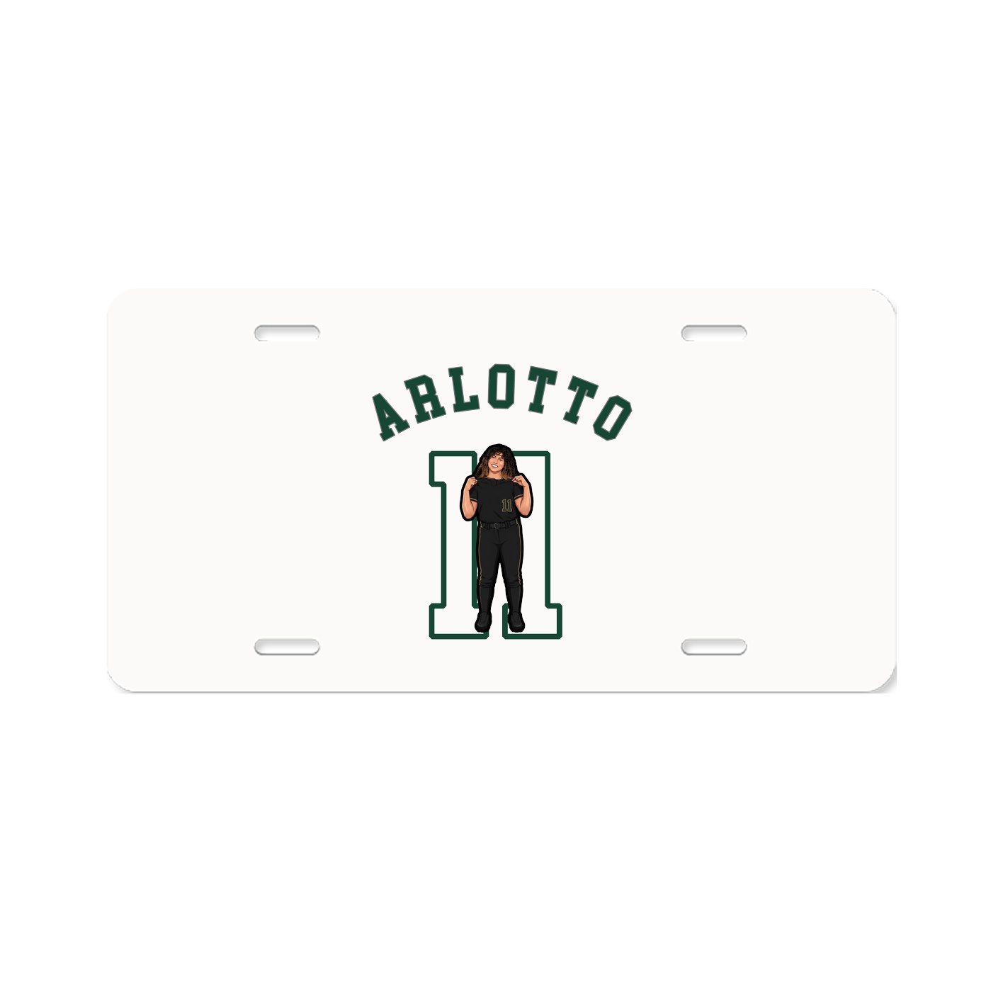 License Plate — Shirsey Arch in Classic