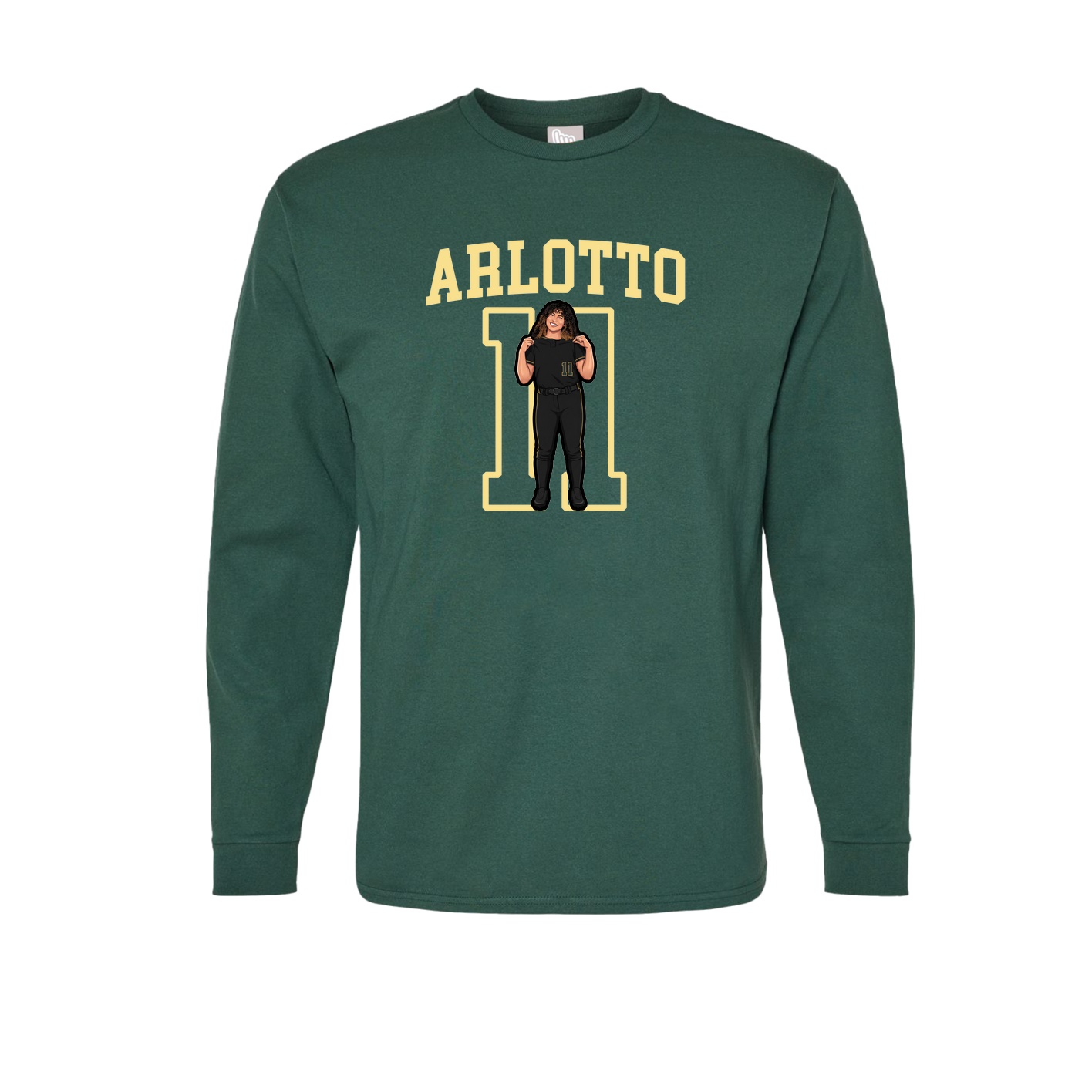 Long Sleeve Tee — Shirsey in Green