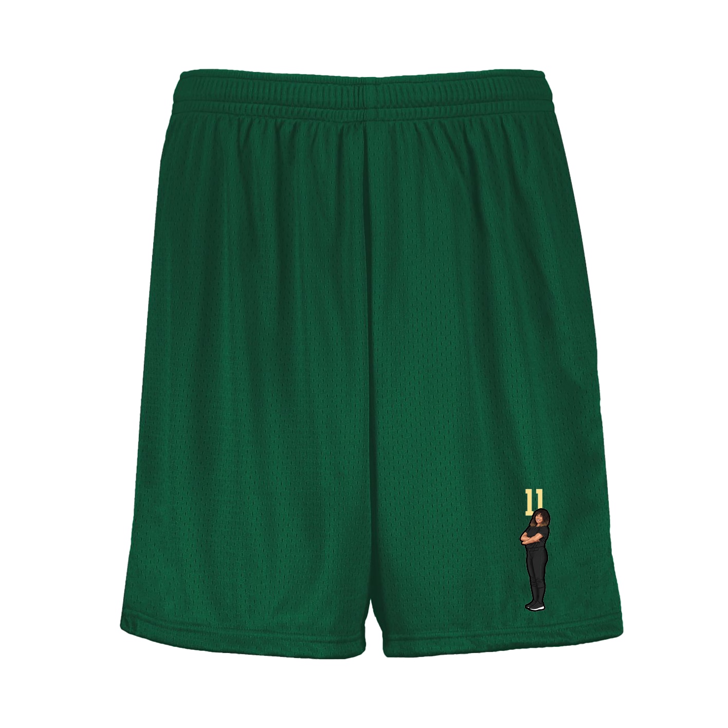 Shorts — Number Top in Green