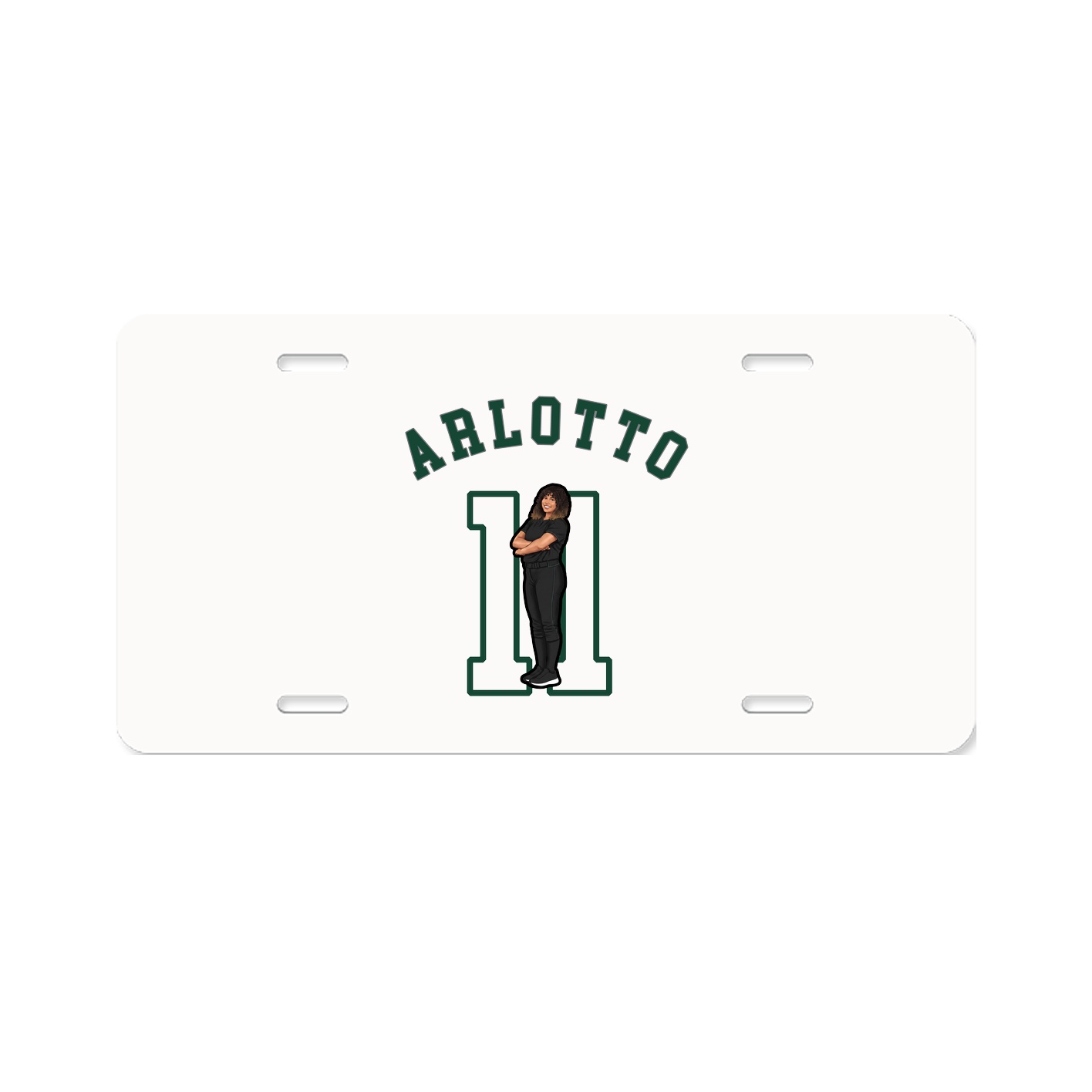 License Plate — Shirsey Arch in Classic