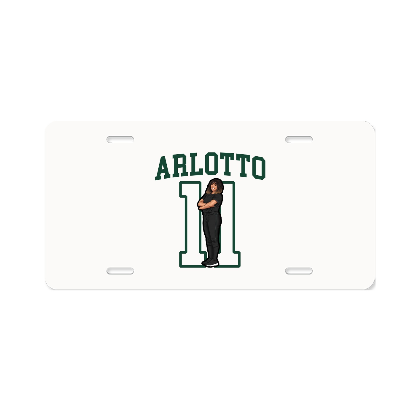 License Plate — Shirsey in Classic