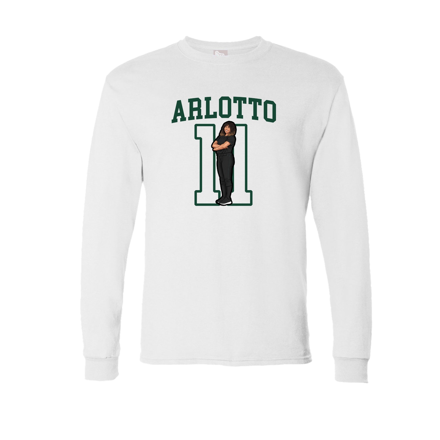 Long Sleeve Tee — Shirsey in White
