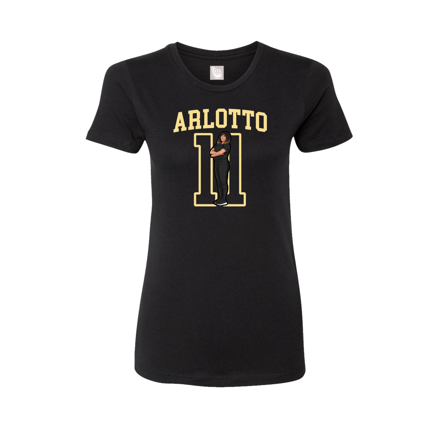 Womens Tee — Shirsey in Black