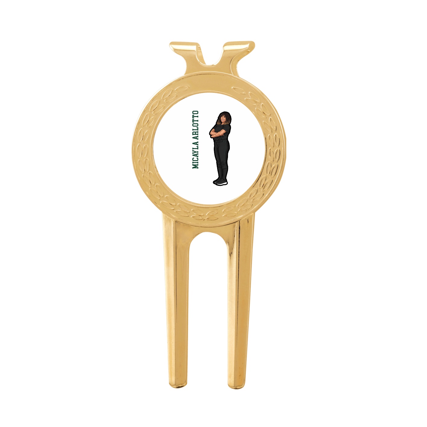 Divot Tool with Ball Marker — Name Vertical in Classic