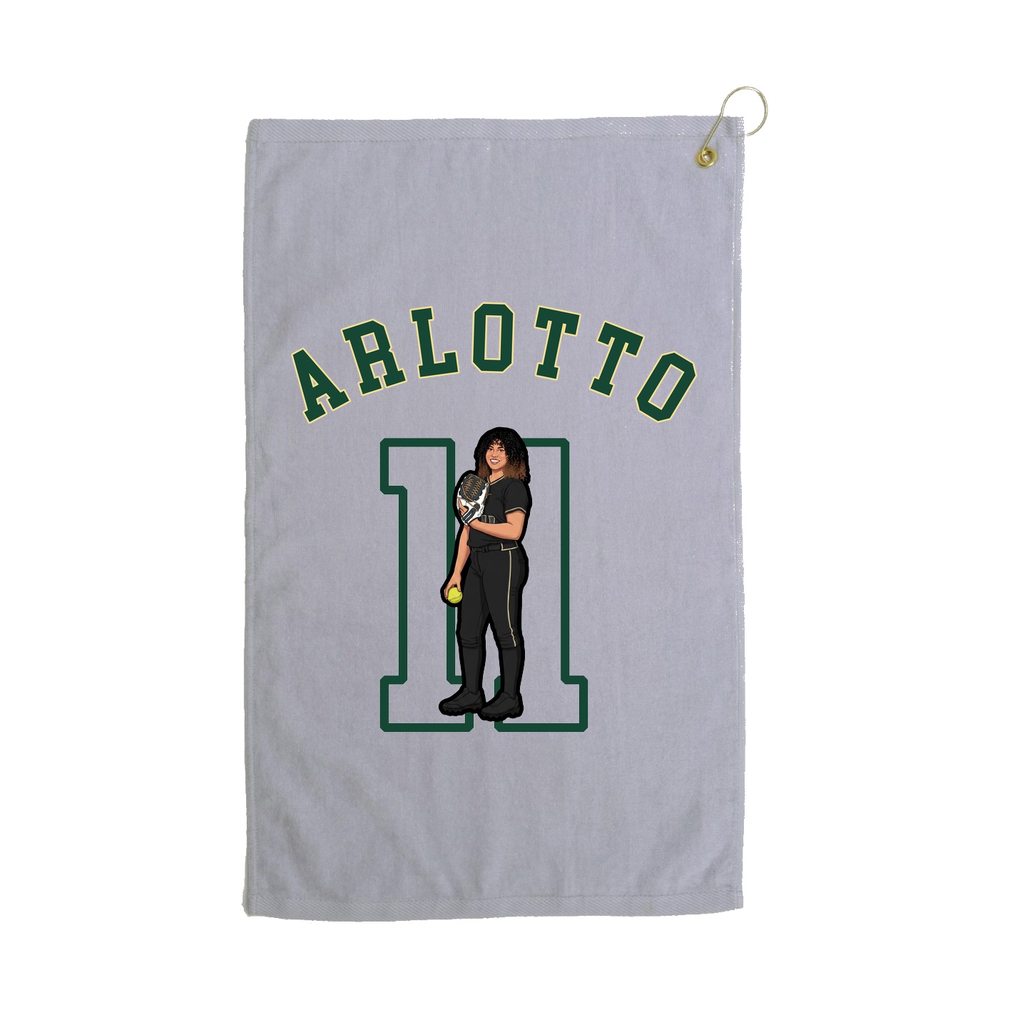 Terry Velour Golf Towel