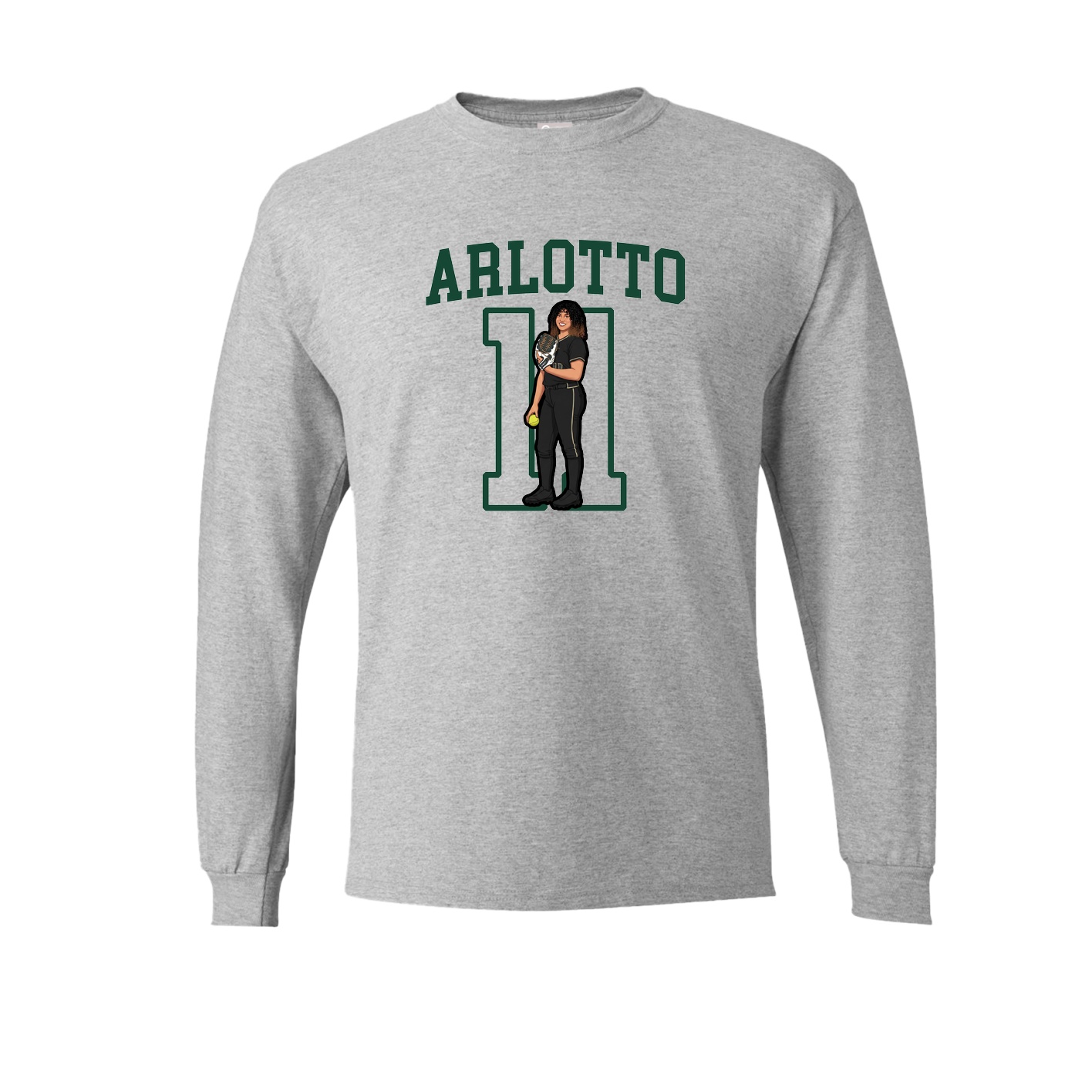 Long Sleeve Tee — Shirsey in Grey