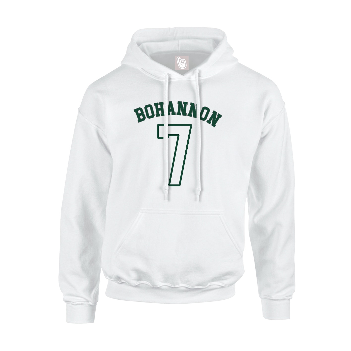 Youth Hoodie — Shirsey Arch in White