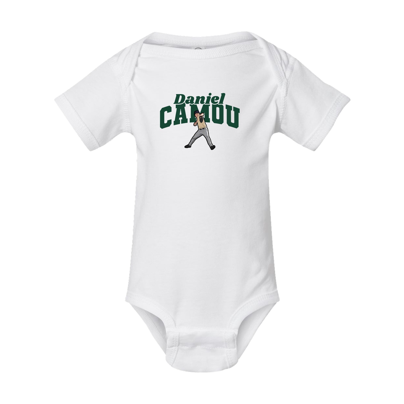 Baby Onesie — Signature Arch in White