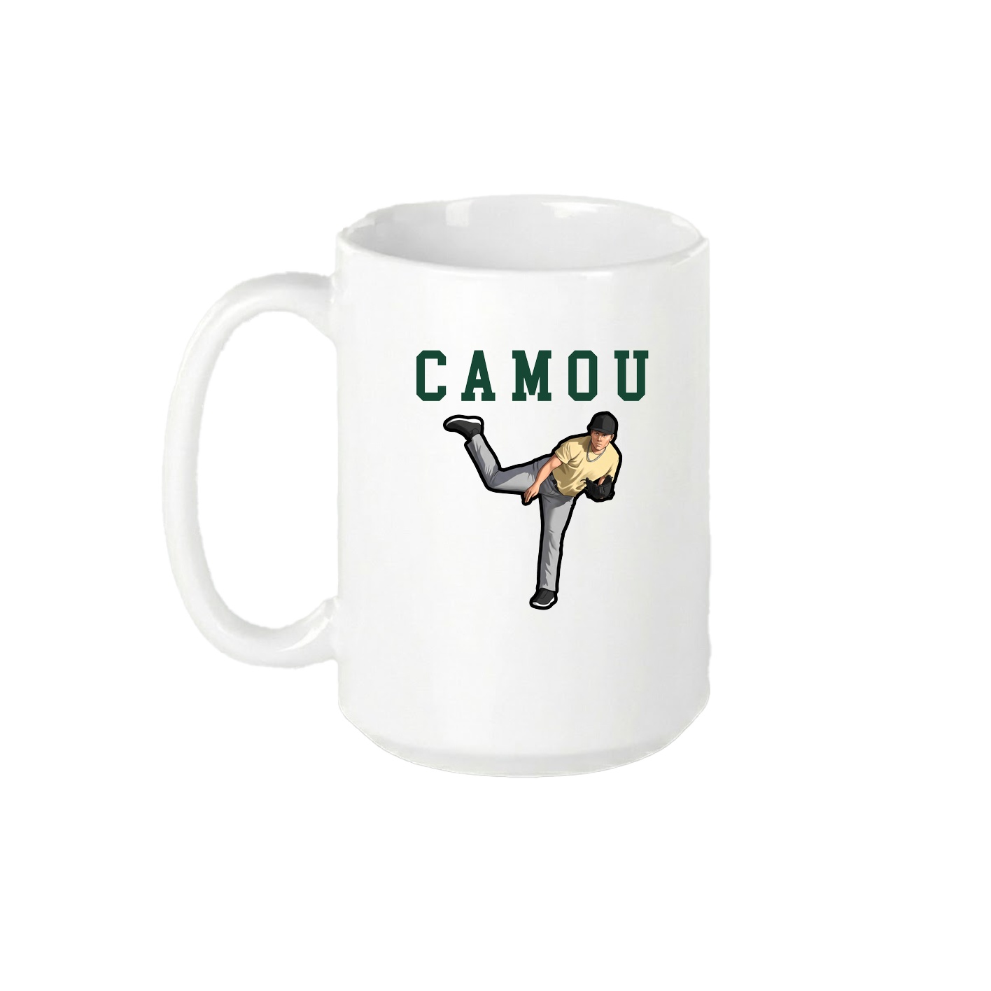 15oz Coffee Mug — Shirsey in White